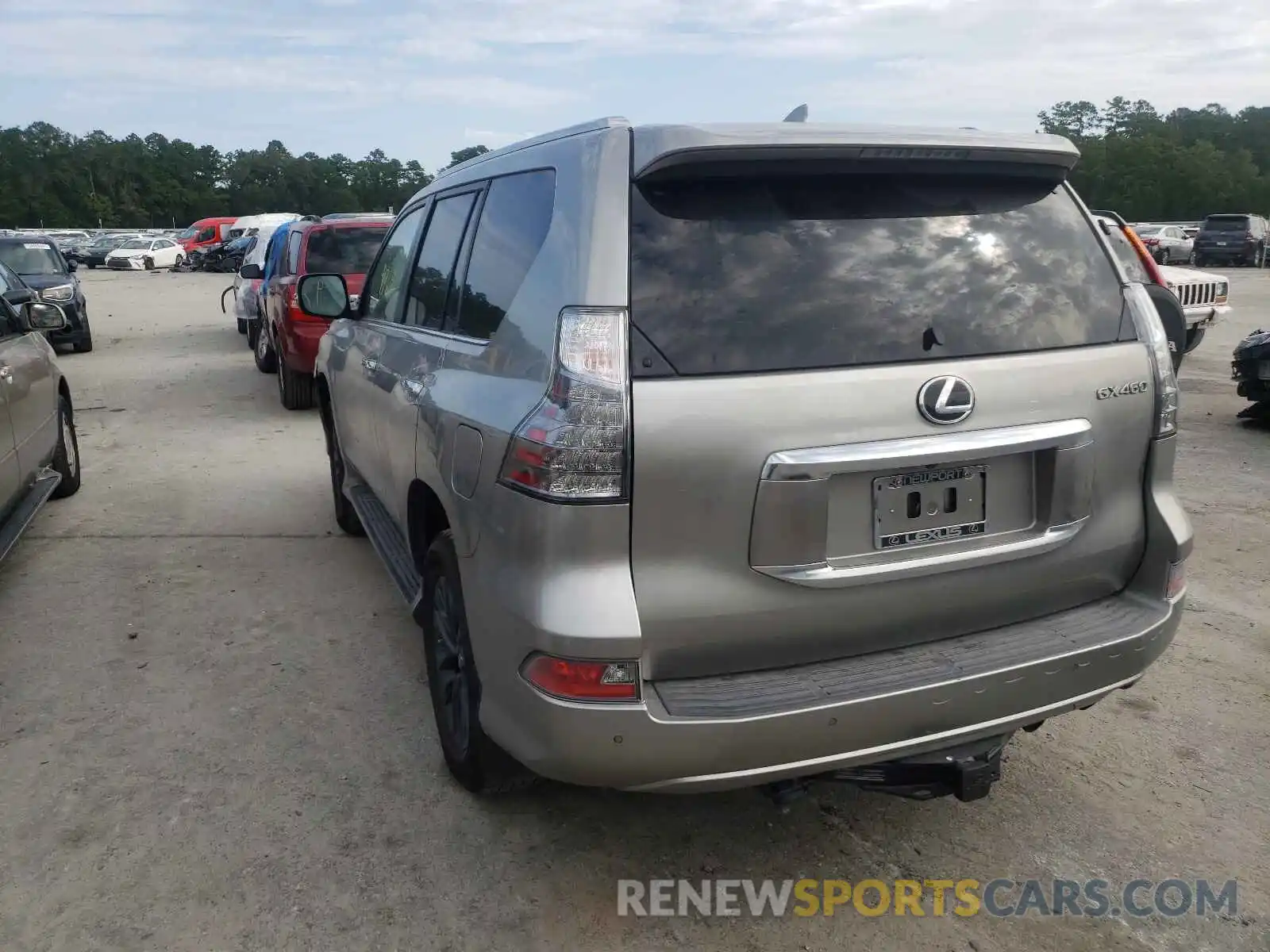 3 Photograph of a damaged car JTJAM7BX8M5282793 LEXUS GX 2021