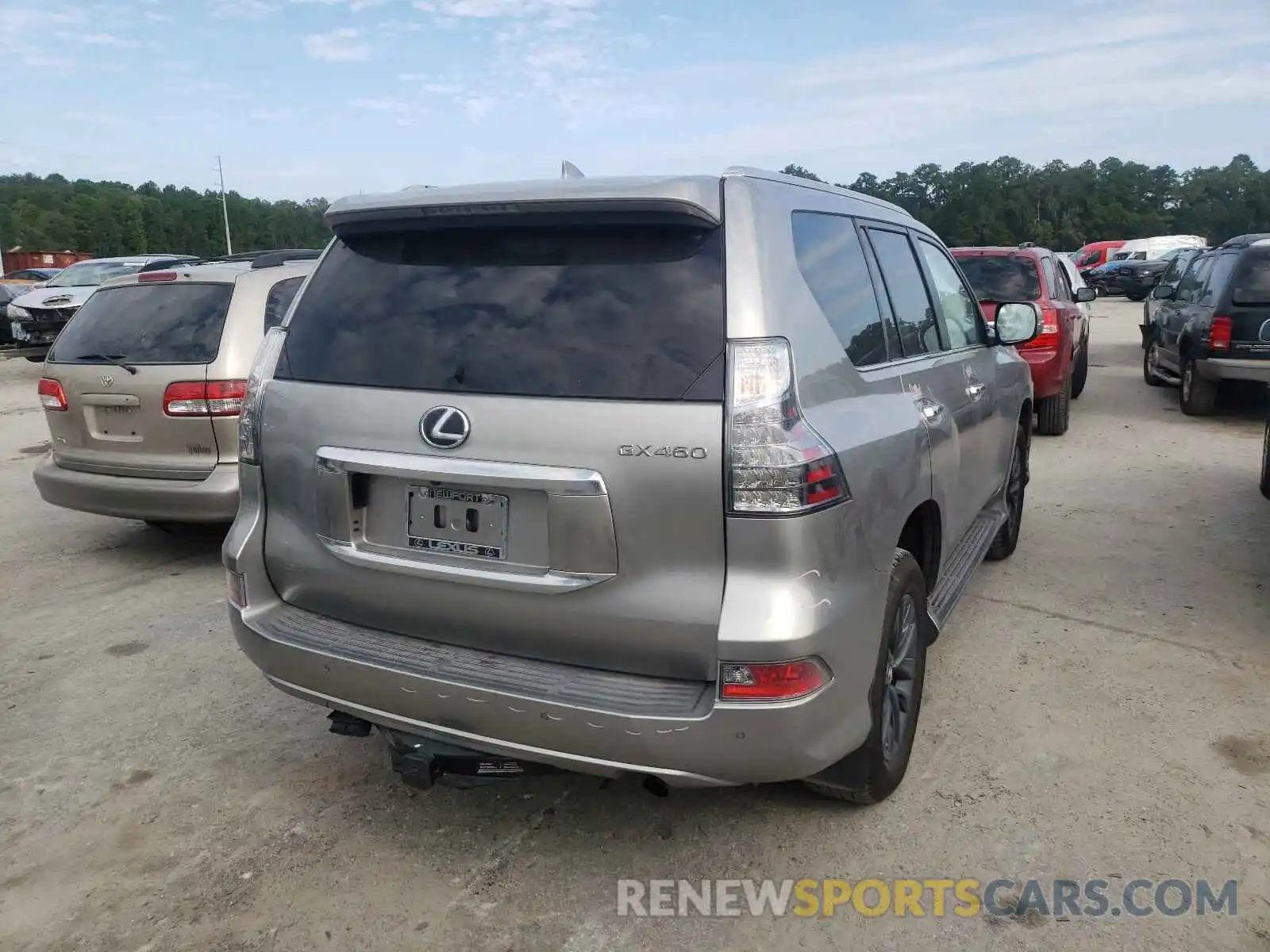 4 Фотография поврежденного автомобиля JTJAM7BX8M5282793 LEXUS GX 2021