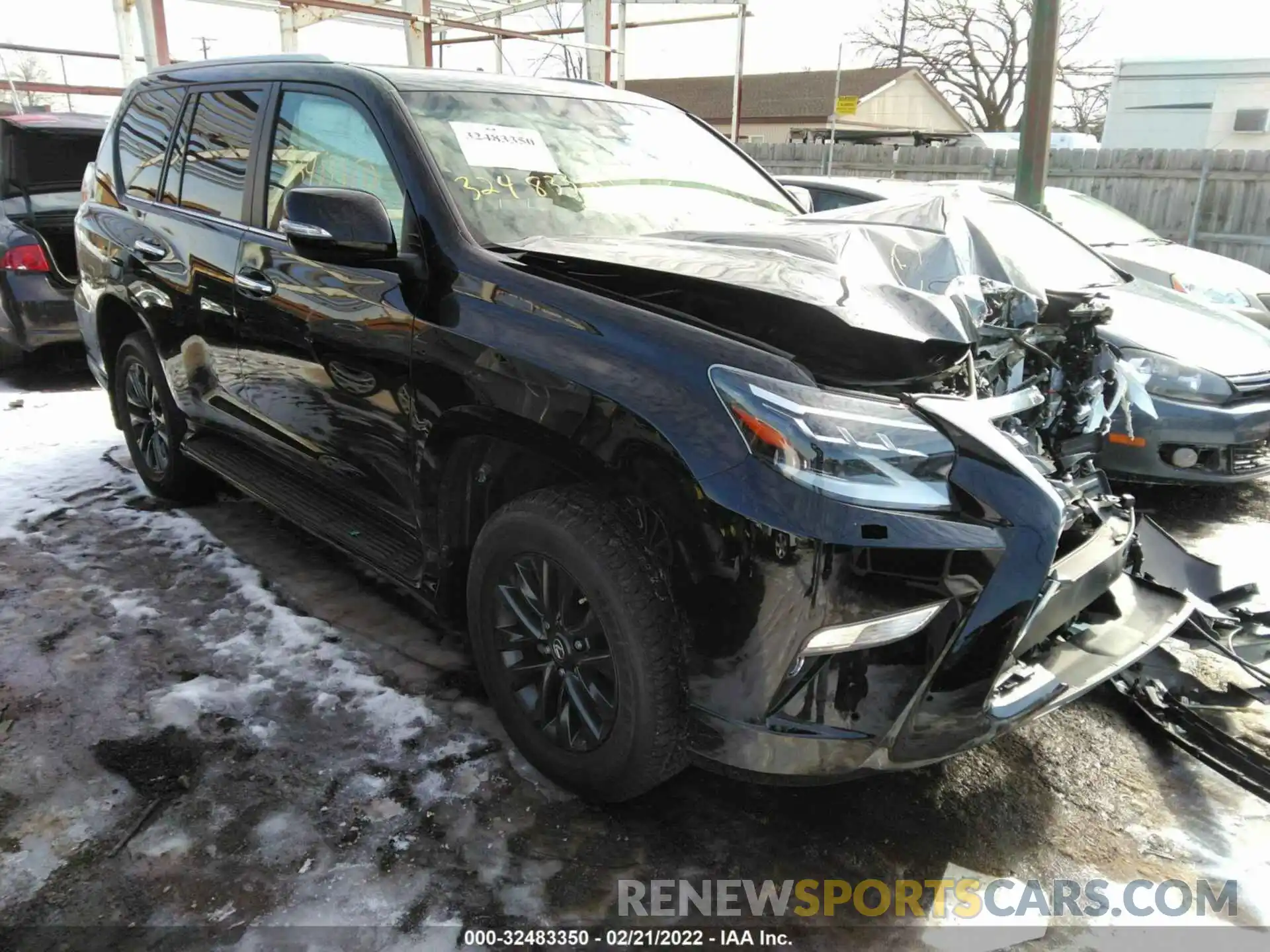 1 Photograph of a damaged car JTJAM7BX8M5288755 LEXUS GX 2021