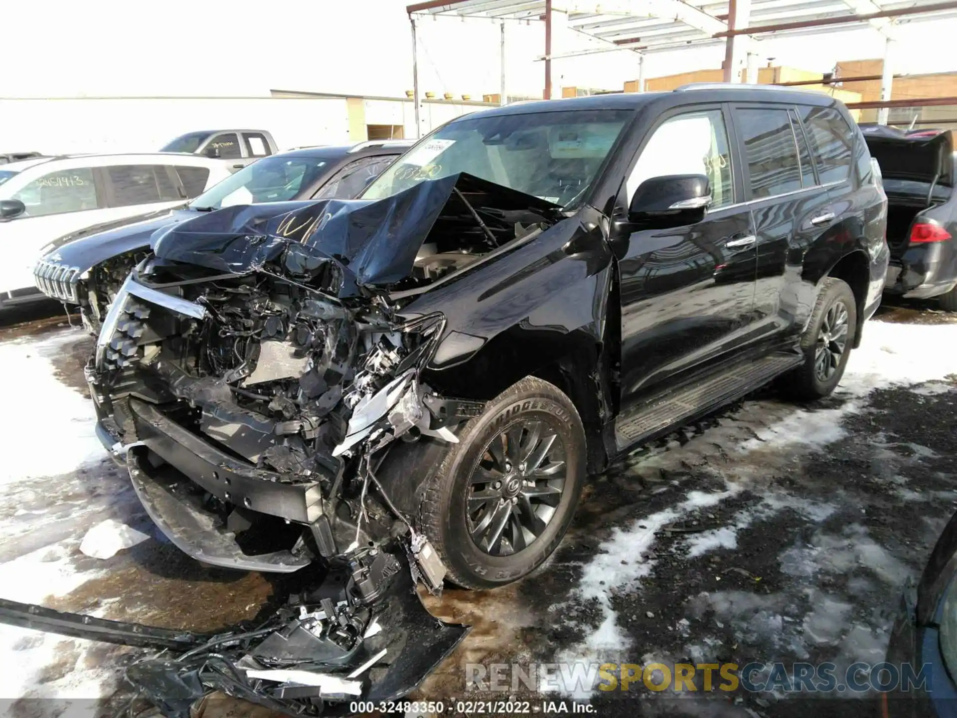 2 Фотография поврежденного автомобиля JTJAM7BX8M5288755 LEXUS GX 2021