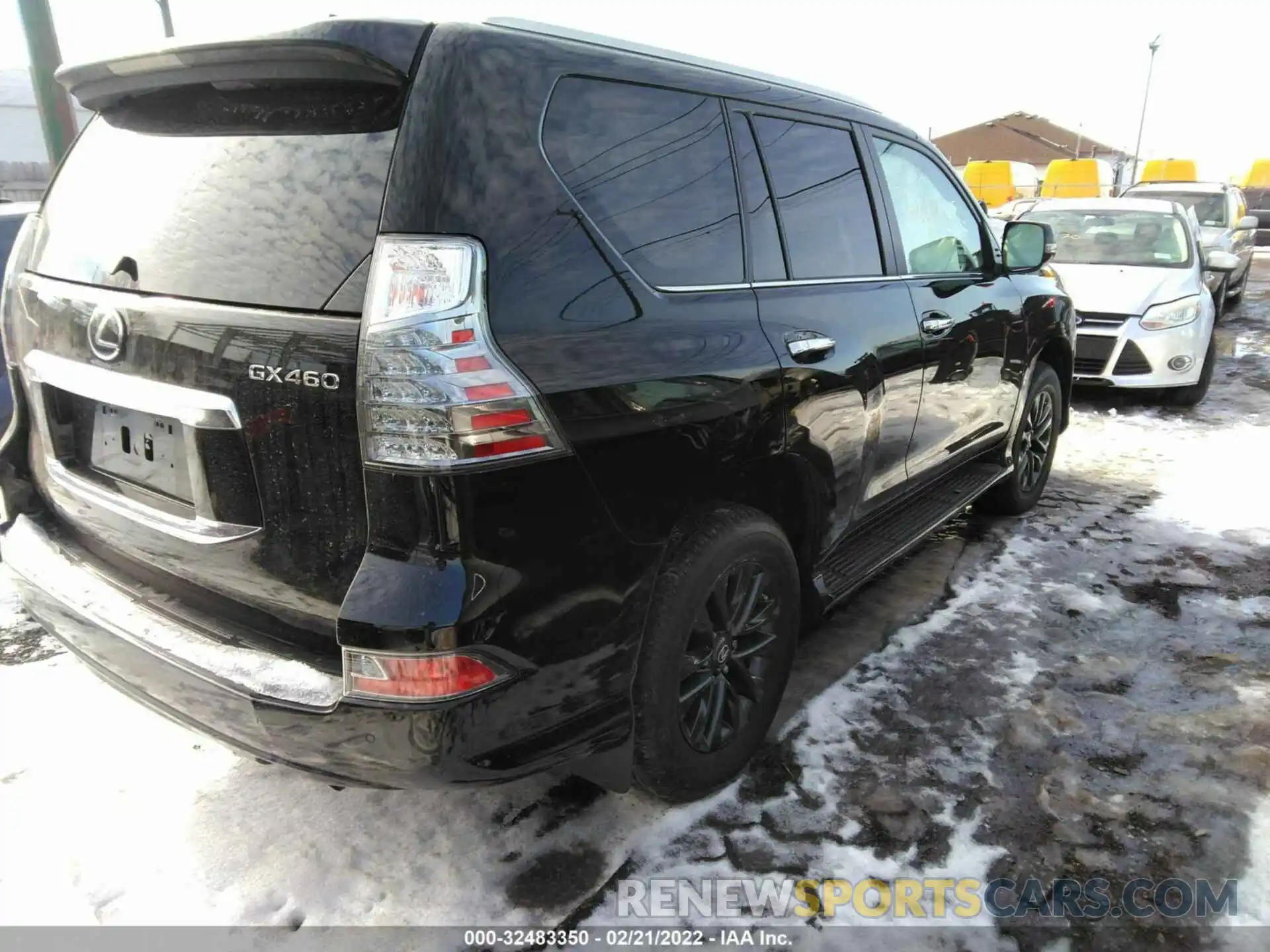 4 Фотография поврежденного автомобиля JTJAM7BX8M5288755 LEXUS GX 2021