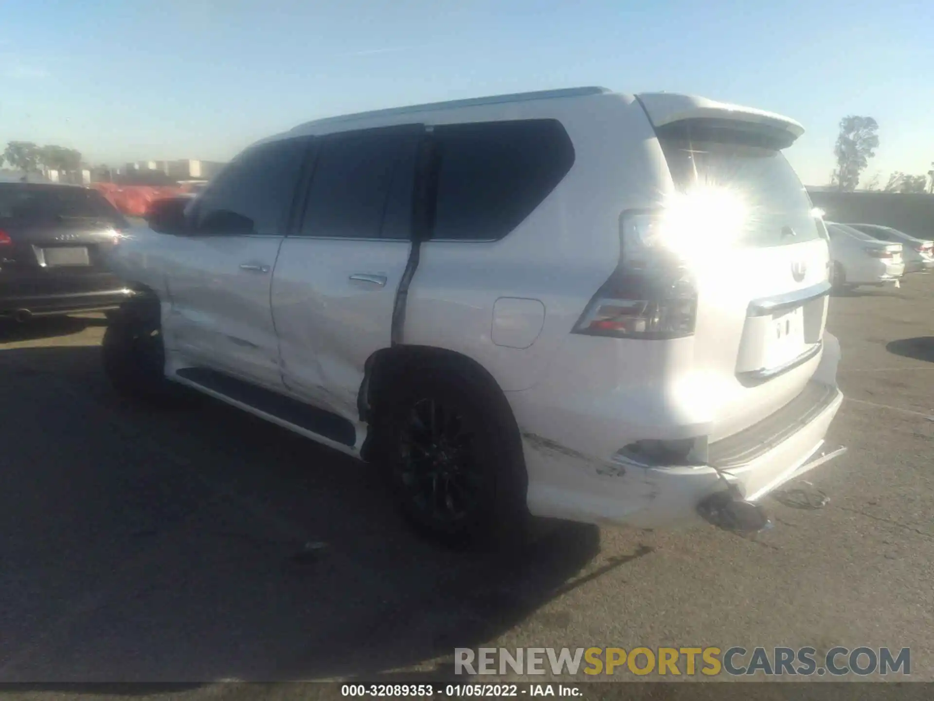 3 Photograph of a damaged car JTJAM7BX8M5288965 LEXUS GX 2021