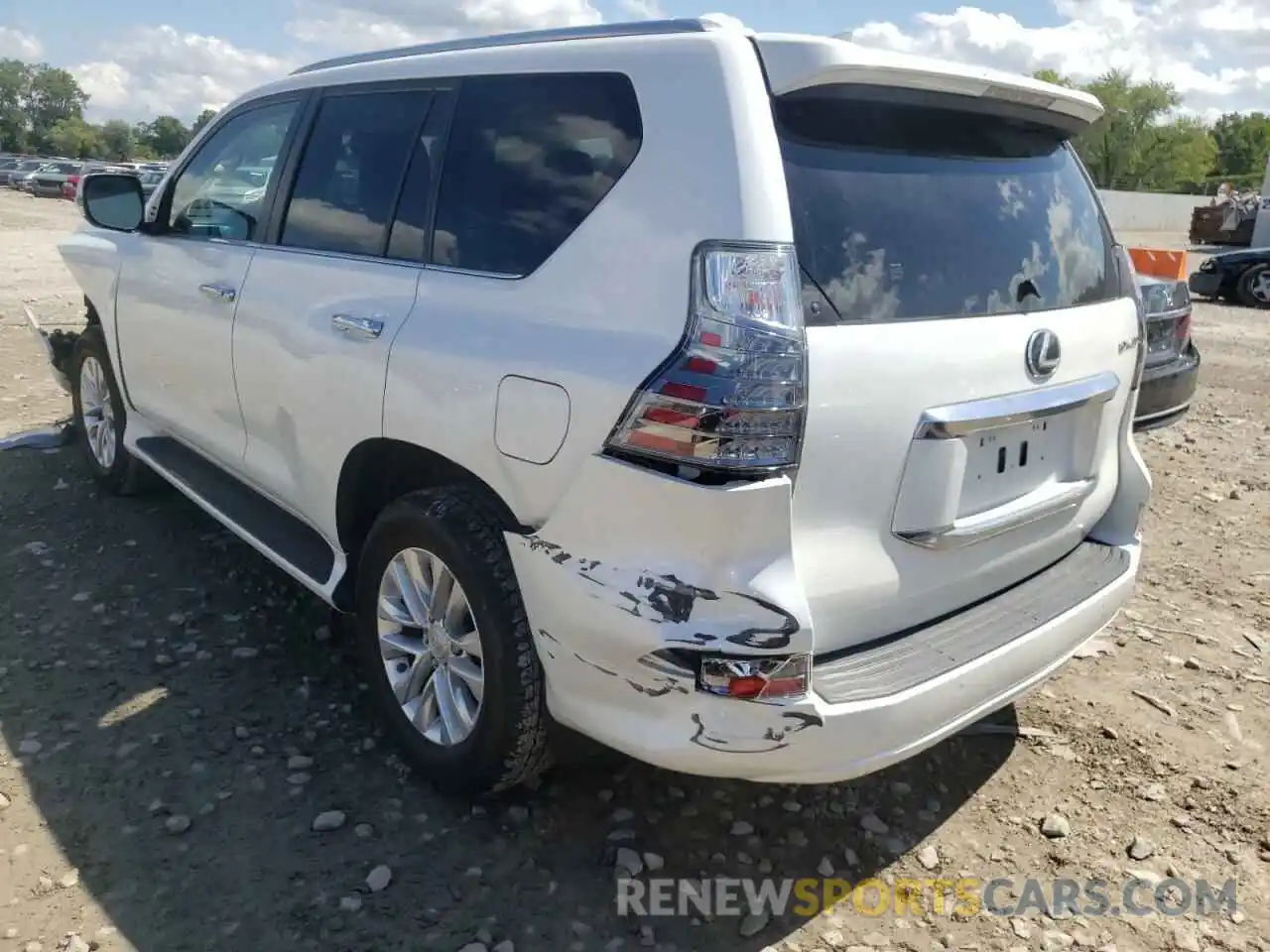 3 Photograph of a damaged car JTJAM7BX8M5290313 LEXUS GX 2021