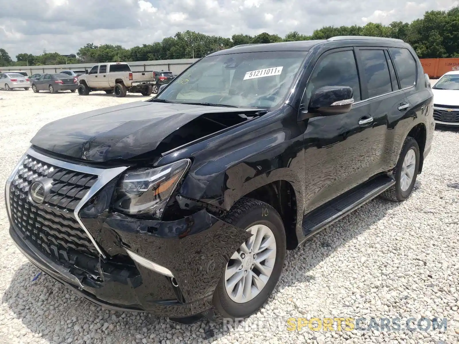 2 Photograph of a damaged car JTJAM7BX8M5295365 LEXUS GX 2021