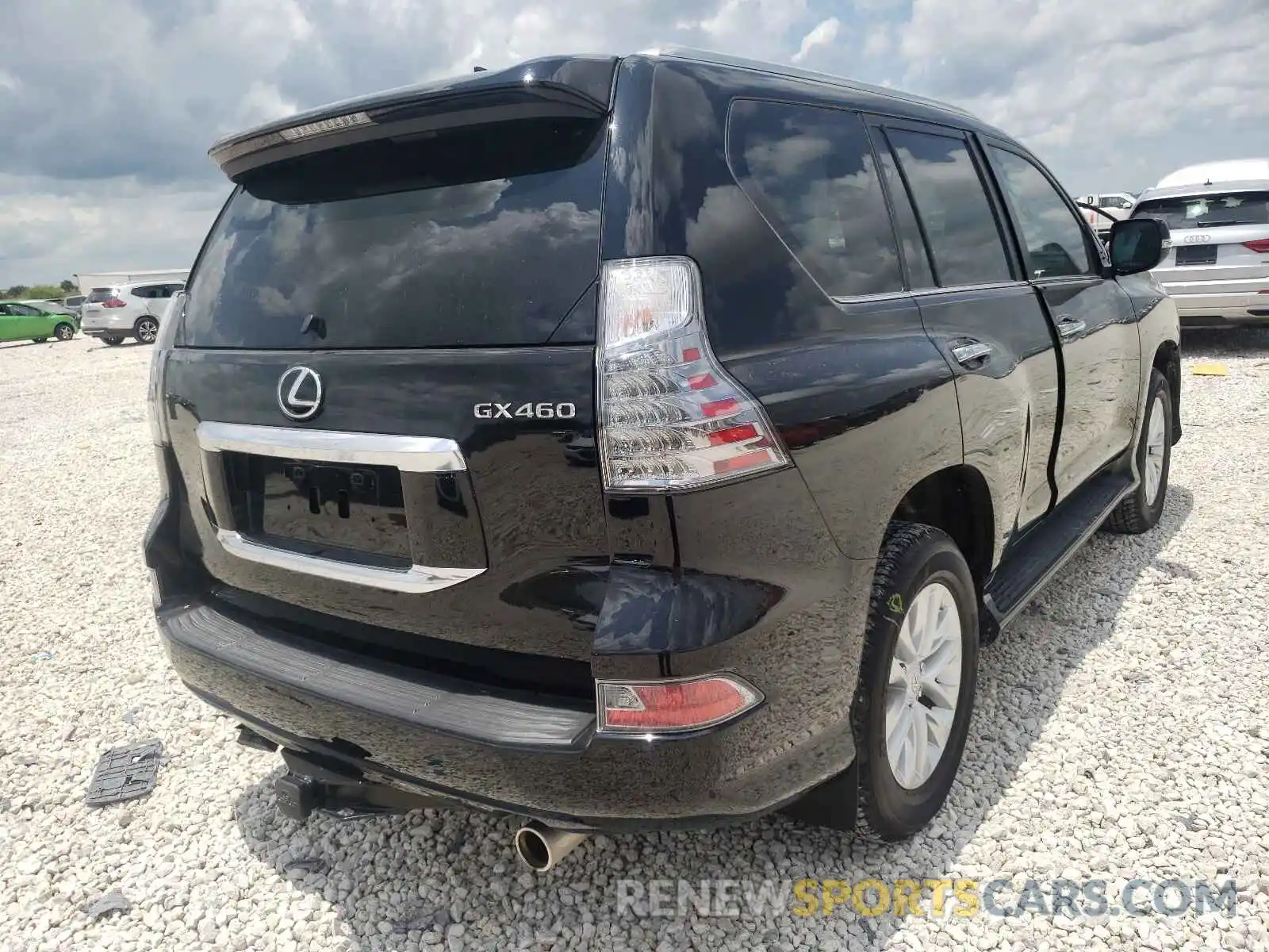 4 Фотография поврежденного автомобиля JTJAM7BX8M5295365 LEXUS GX 2021