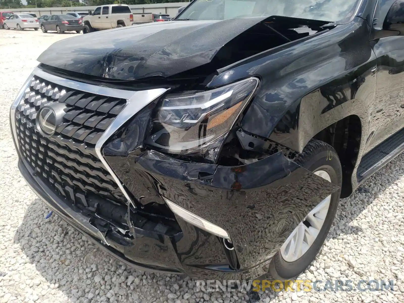 9 Photograph of a damaged car JTJAM7BX8M5295365 LEXUS GX 2021