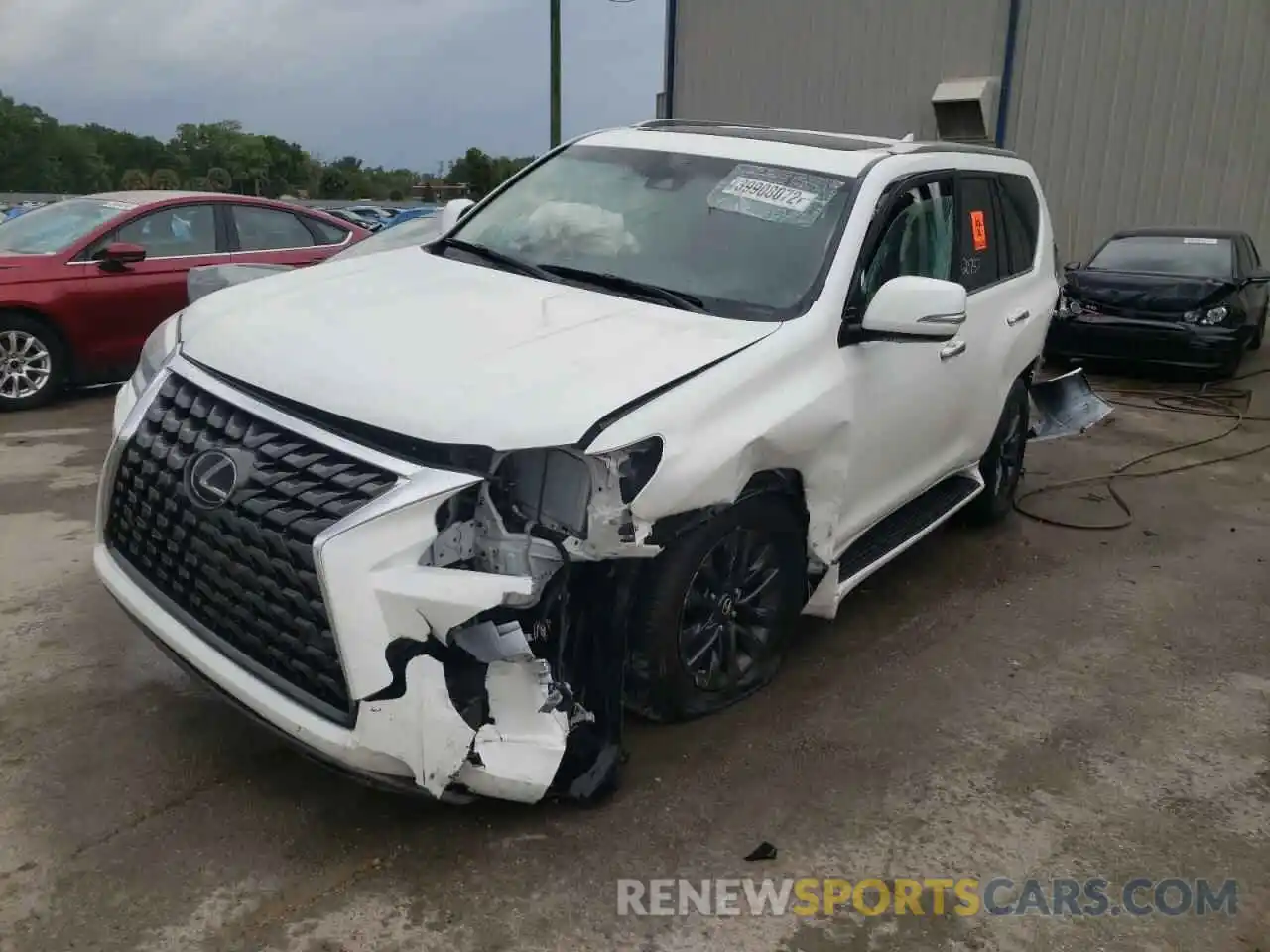 2 Photograph of a damaged car JTJAM7BX8M5297133 LEXUS GX 2021