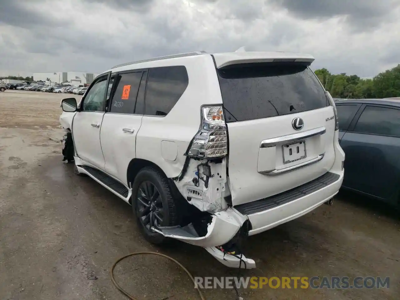 3 Photograph of a damaged car JTJAM7BX8M5297133 LEXUS GX 2021