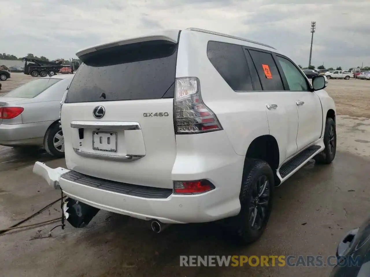 4 Фотография поврежденного автомобиля JTJAM7BX8M5297133 LEXUS GX 2021