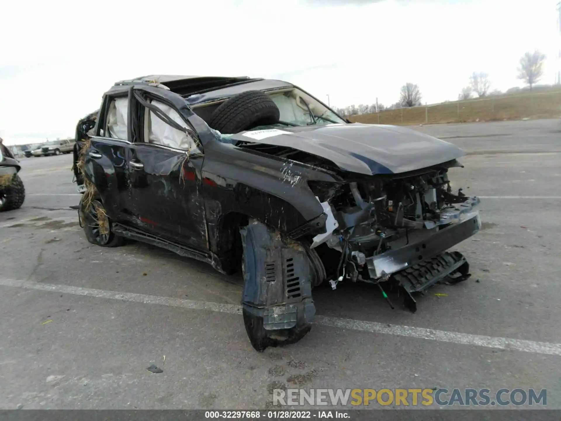 1 Photograph of a damaged car JTJAM7BX8M5300872 LEXUS GX 2021