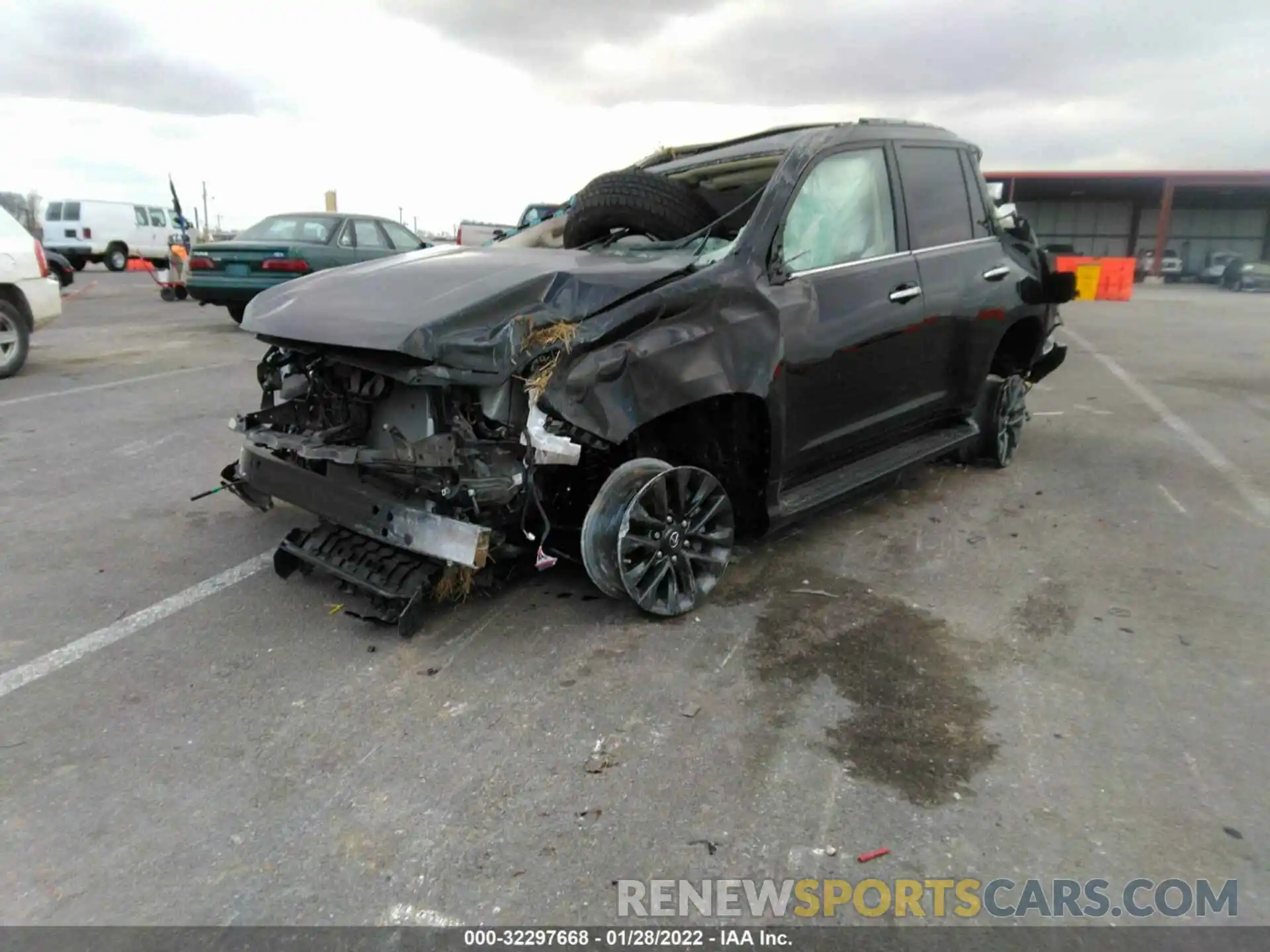 2 Photograph of a damaged car JTJAM7BX8M5300872 LEXUS GX 2021