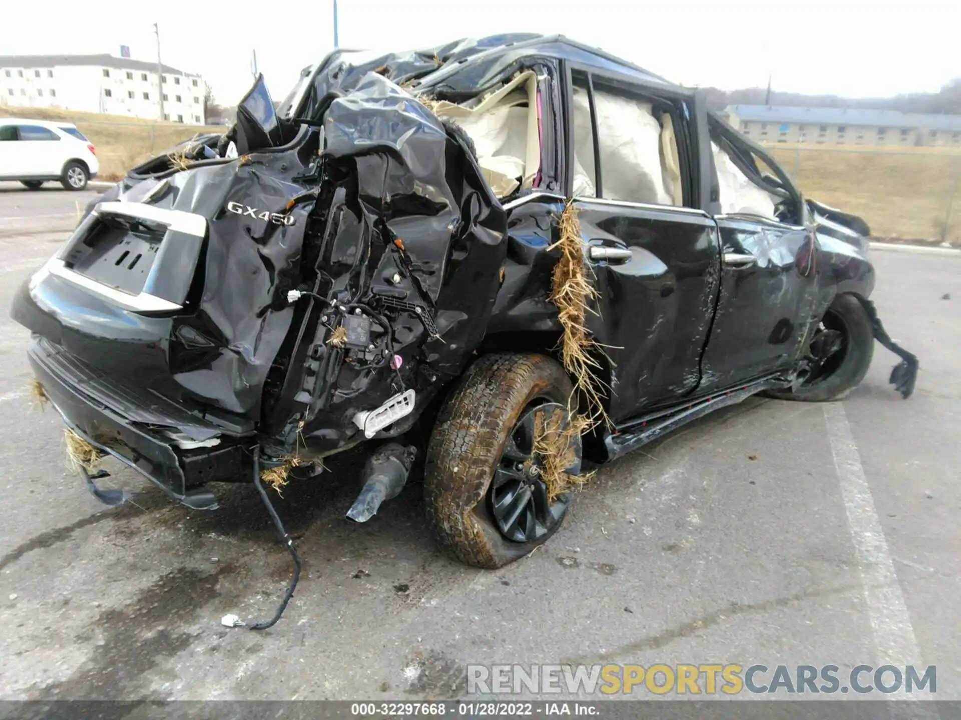 4 Photograph of a damaged car JTJAM7BX8M5300872 LEXUS GX 2021