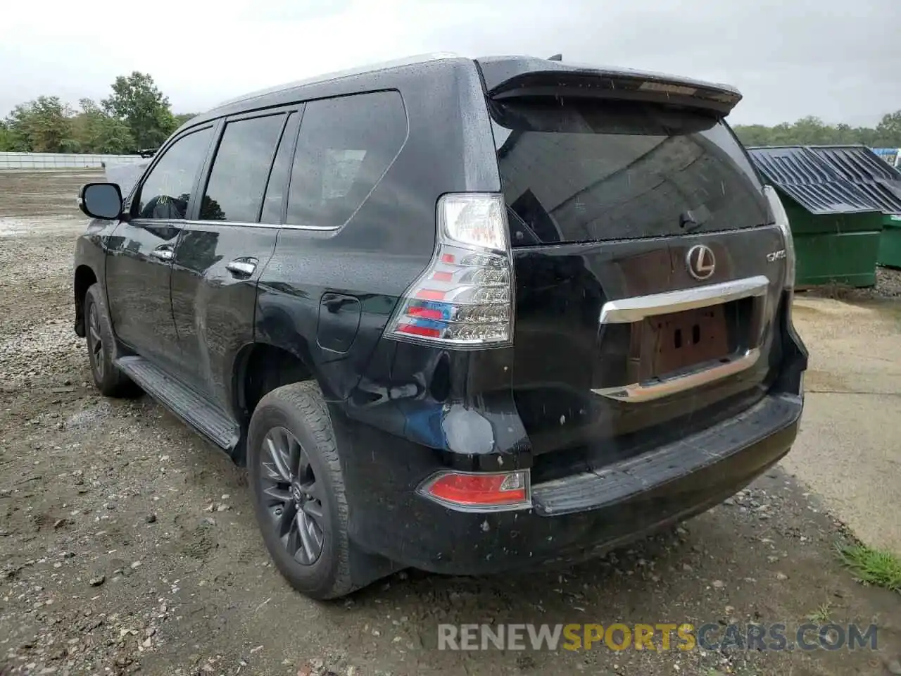 3 Фотография поврежденного автомобиля JTJAM7BX9M5268546 LEXUS GX 2021