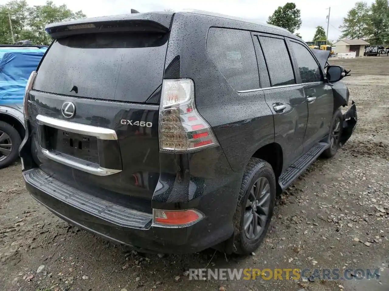 4 Фотография поврежденного автомобиля JTJAM7BX9M5268546 LEXUS GX 2021