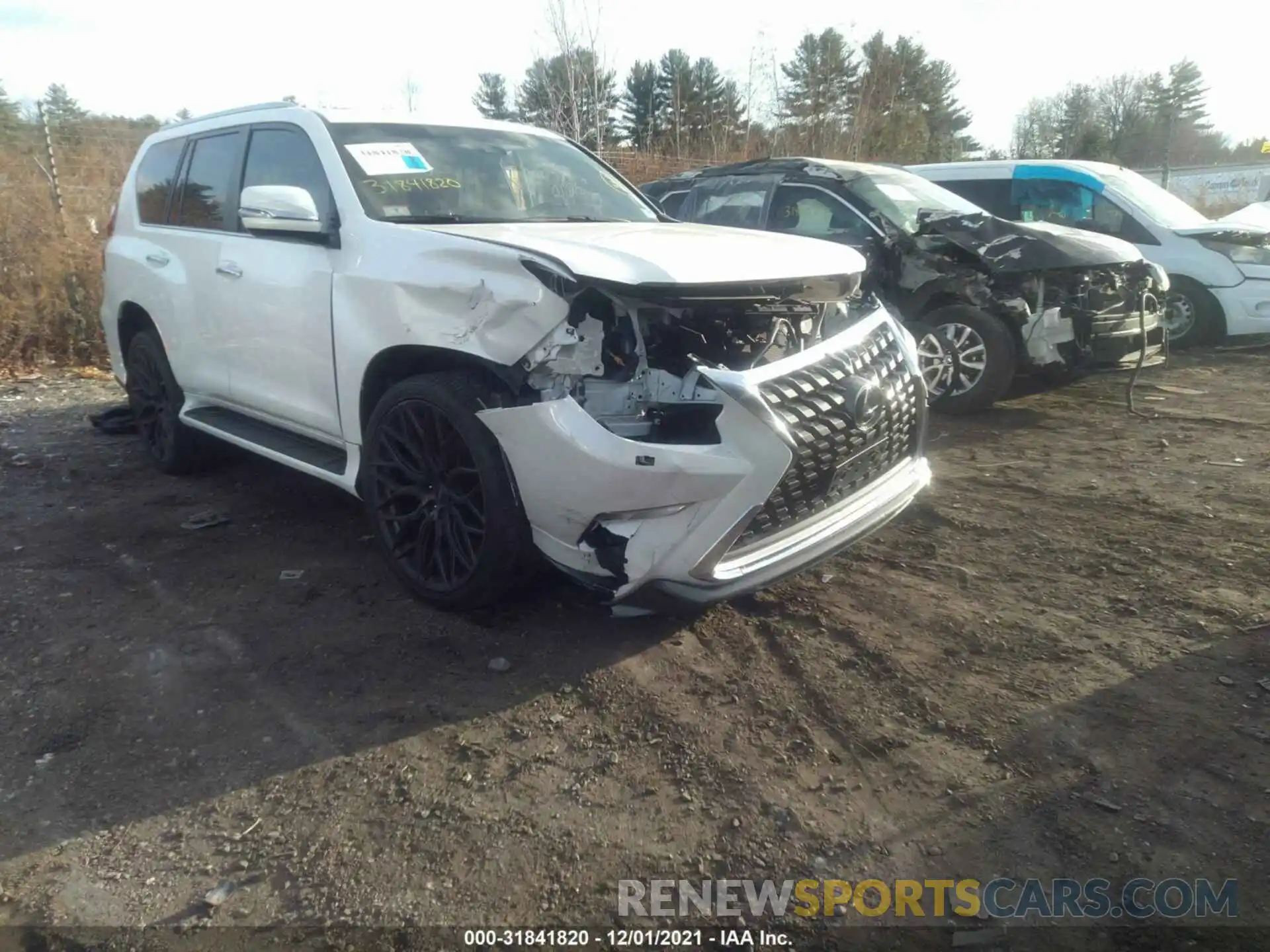 1 Photograph of a damaged car JTJAM7BX9M5269325 LEXUS GX 2021