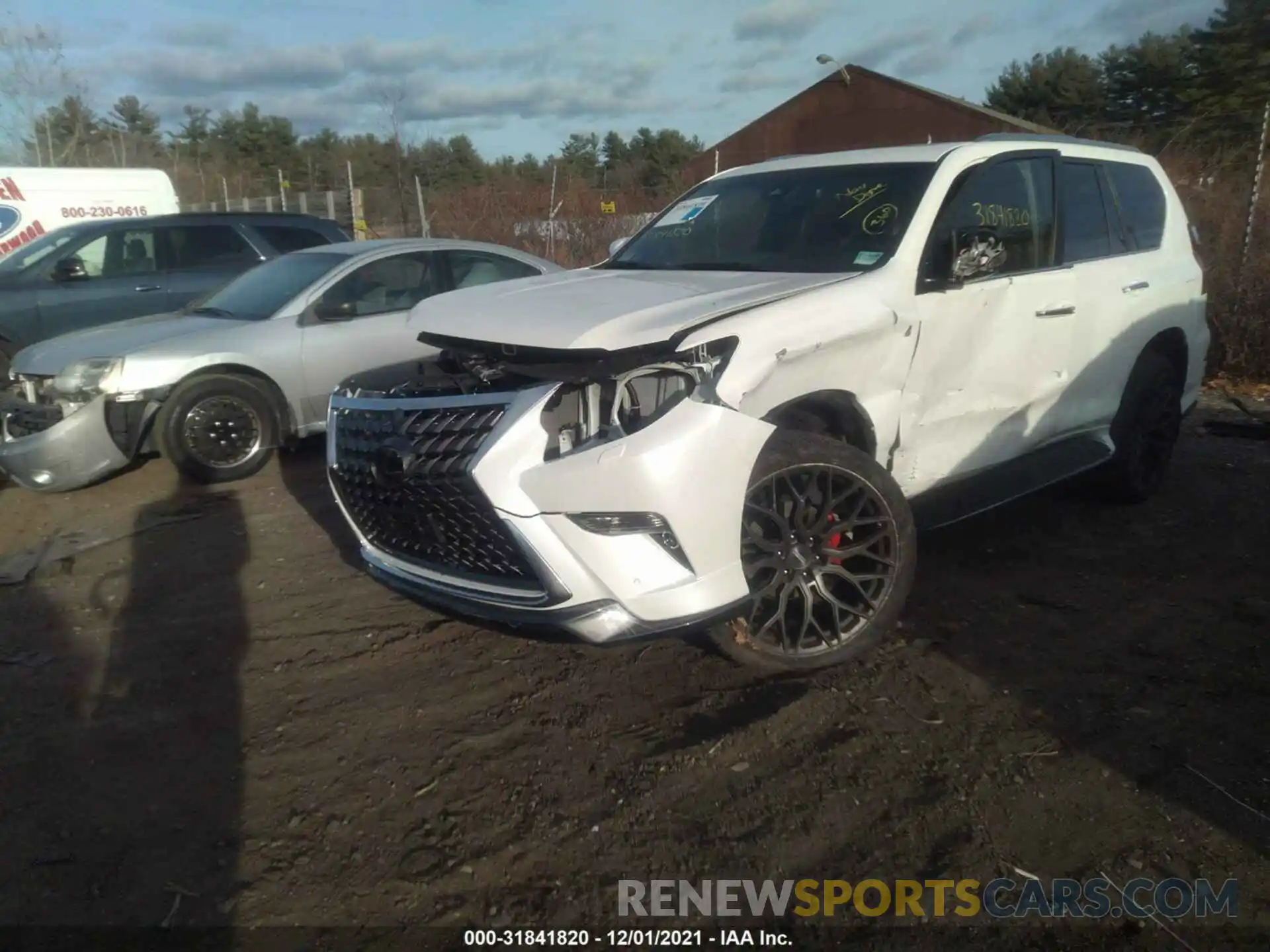 2 Photograph of a damaged car JTJAM7BX9M5269325 LEXUS GX 2021