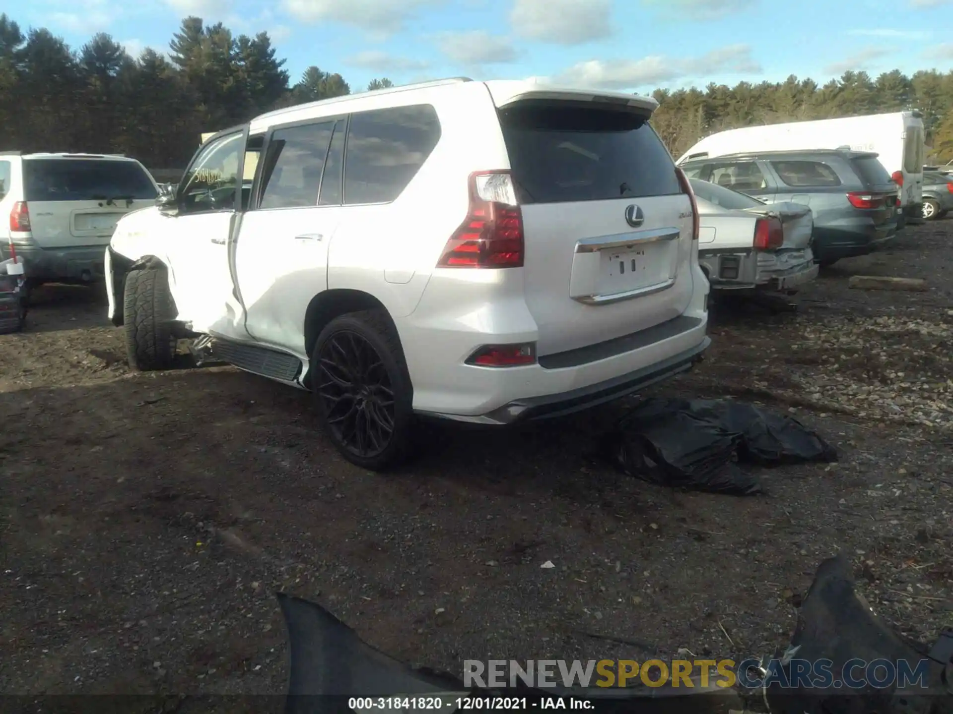 3 Photograph of a damaged car JTJAM7BX9M5269325 LEXUS GX 2021