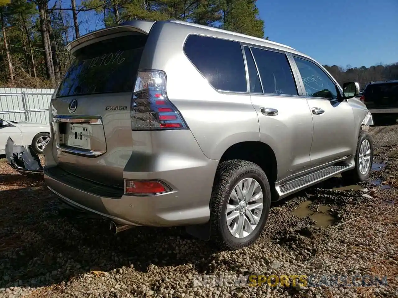 4 Фотография поврежденного автомобиля JTJAM7BX9M5270121 LEXUS GX 2021