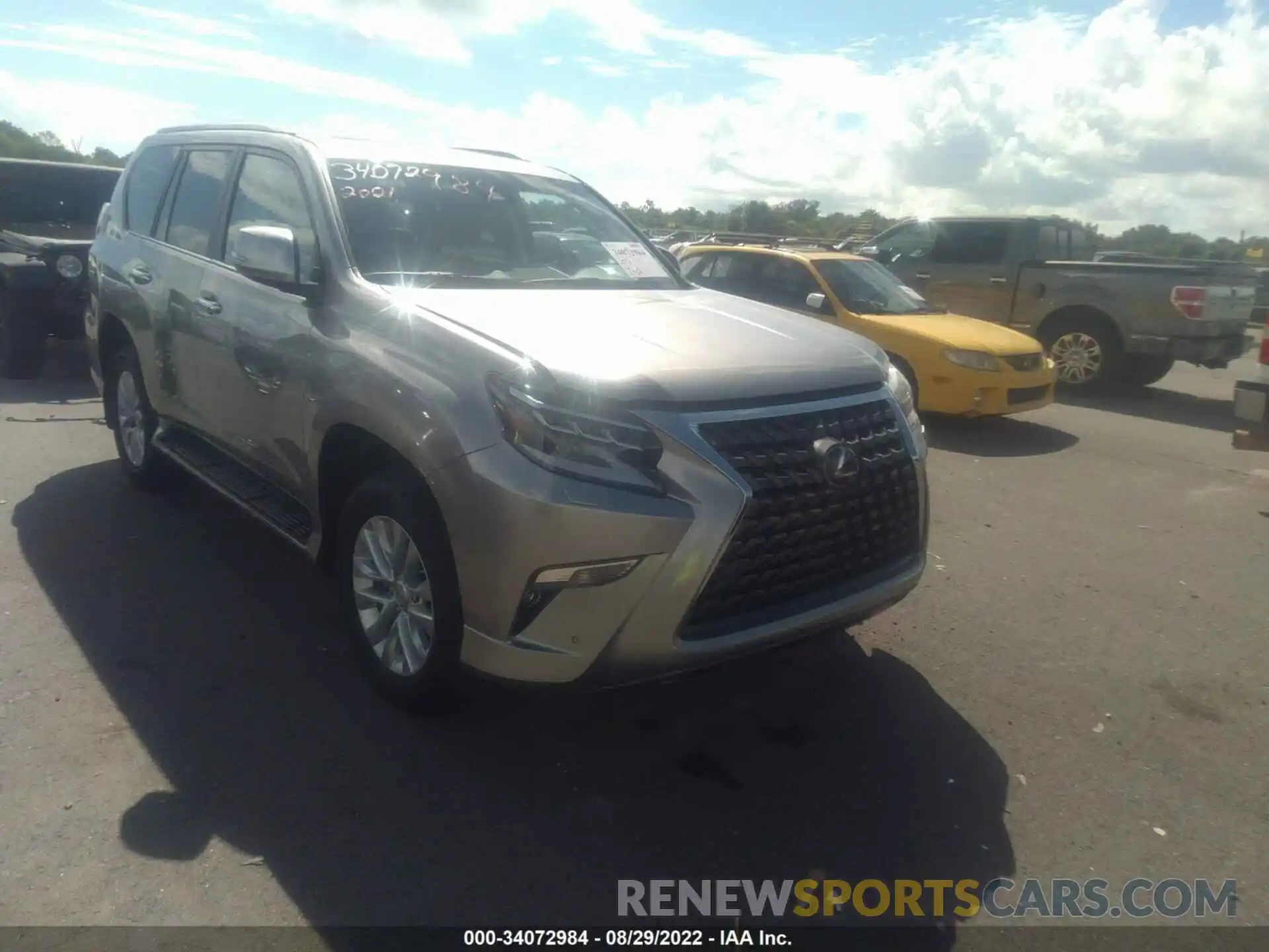 1 Photograph of a damaged car JTJAM7BX9M5280809 LEXUS GX 2021