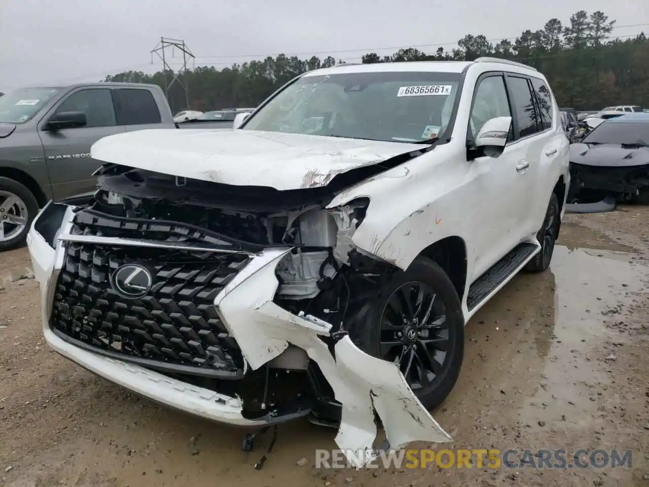 2 Photograph of a damaged car JTJAM7BX9M5285248 LEXUS GX 2021