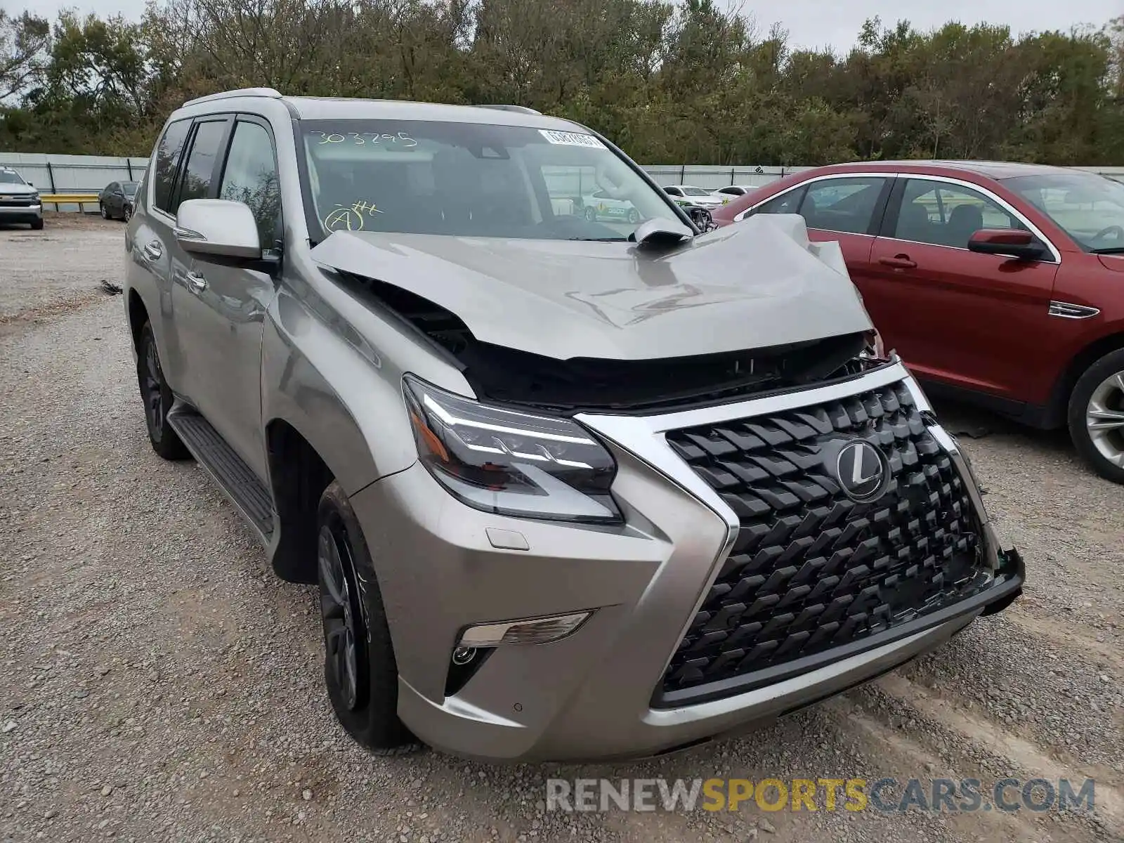 1 Photograph of a damaged car JTJAM7BX9M5303795 LEXUS GX 2021