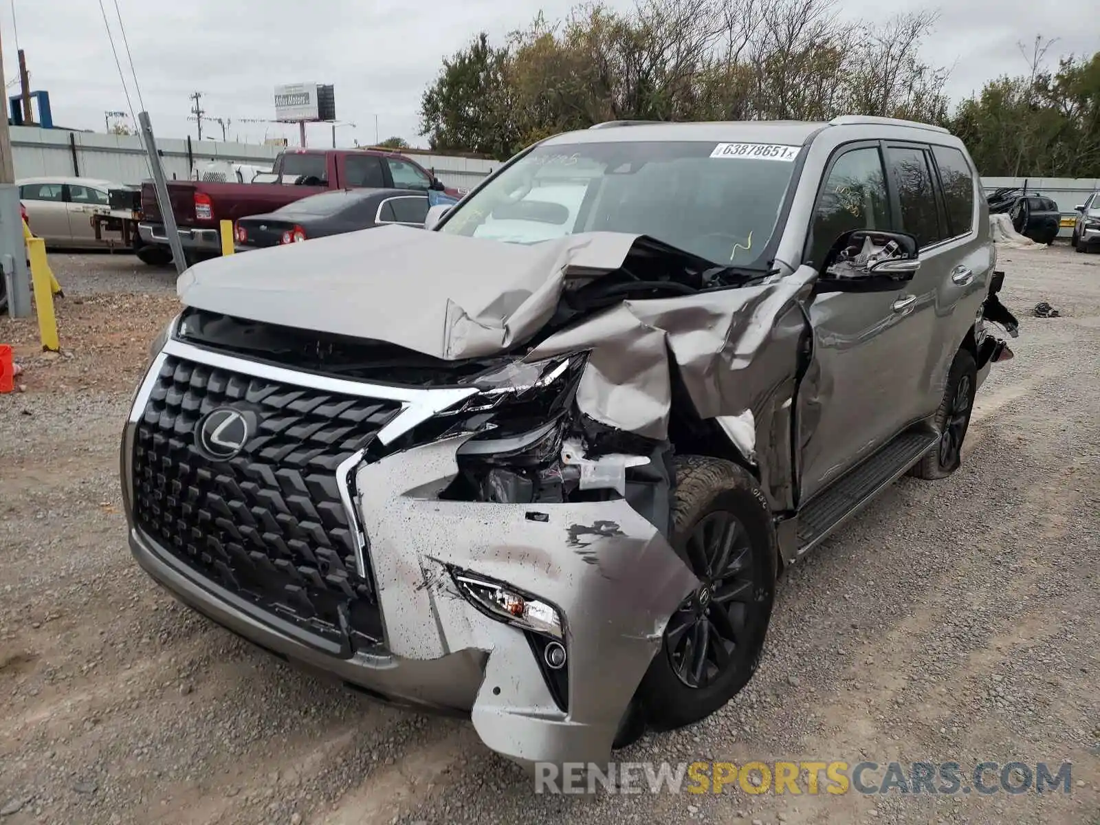 2 Photograph of a damaged car JTJAM7BX9M5303795 LEXUS GX 2021