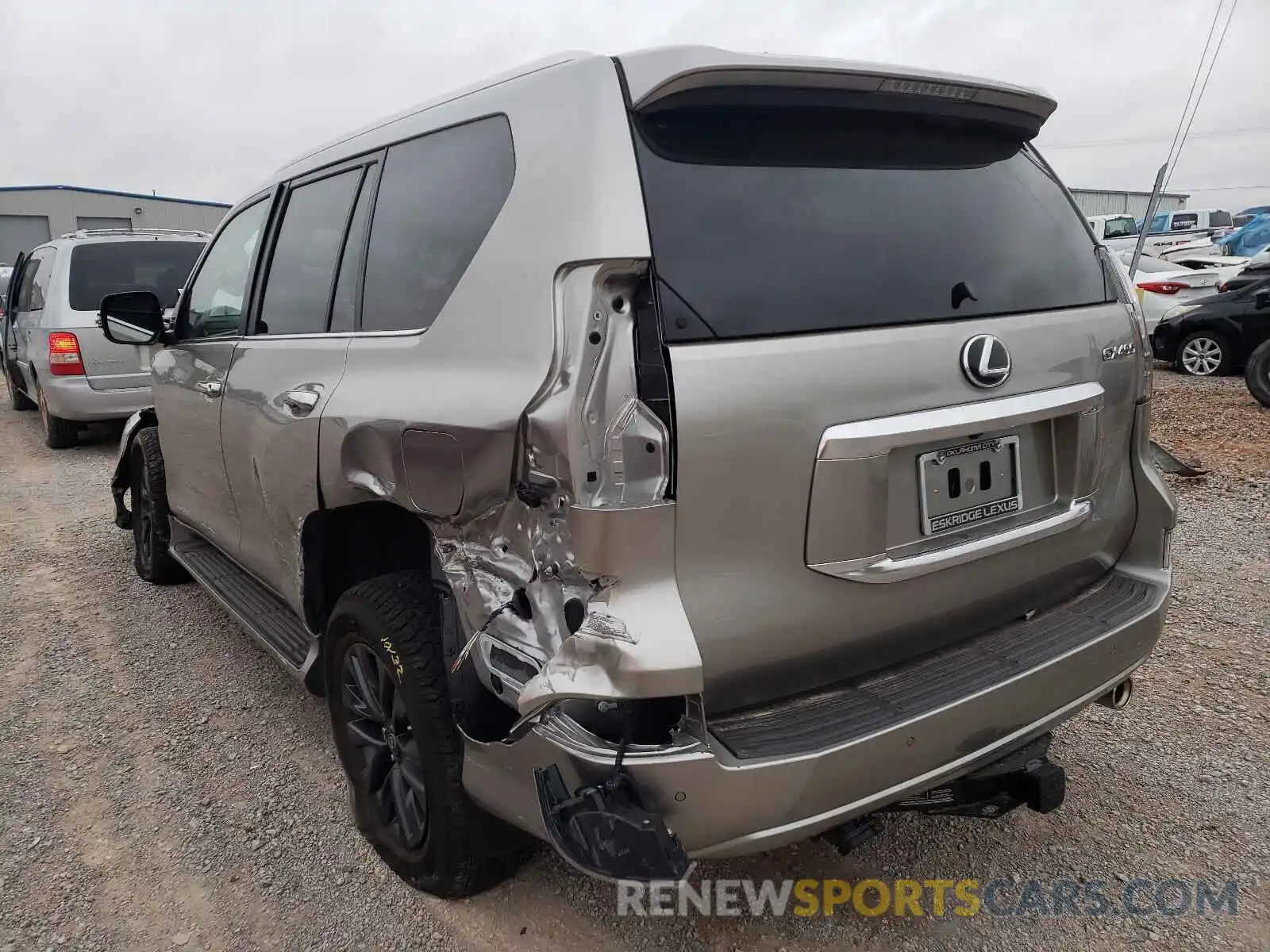 3 Photograph of a damaged car JTJAM7BX9M5303795 LEXUS GX 2021