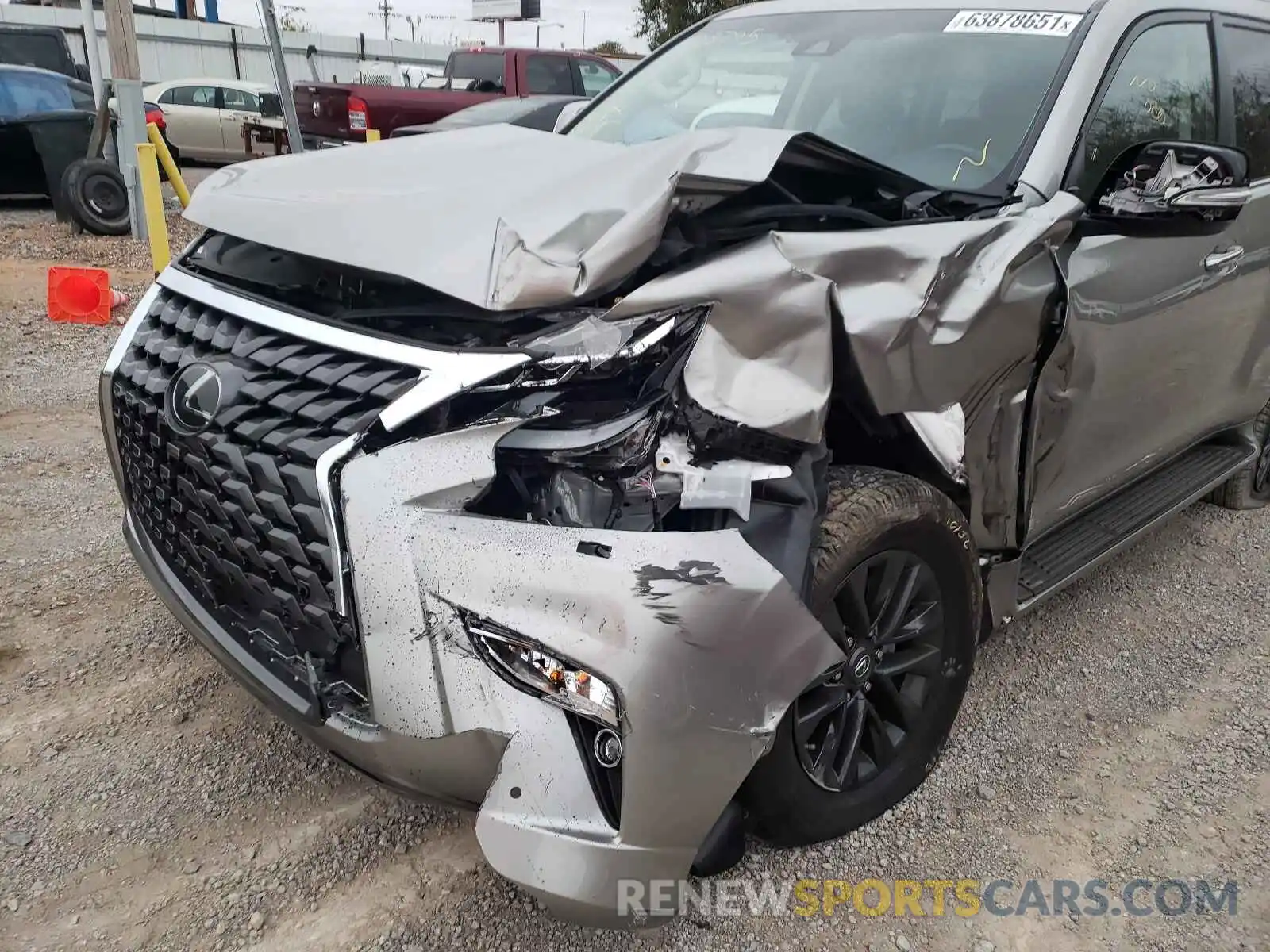 9 Photograph of a damaged car JTJAM7BX9M5303795 LEXUS GX 2021