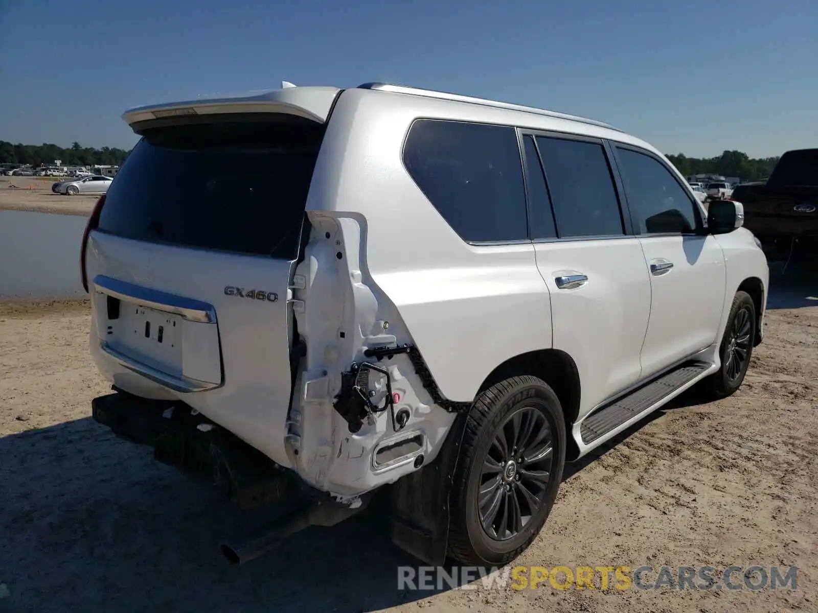 4 Фотография поврежденного автомобиля JTJAM7BXXM5273139 LEXUS GX 2021