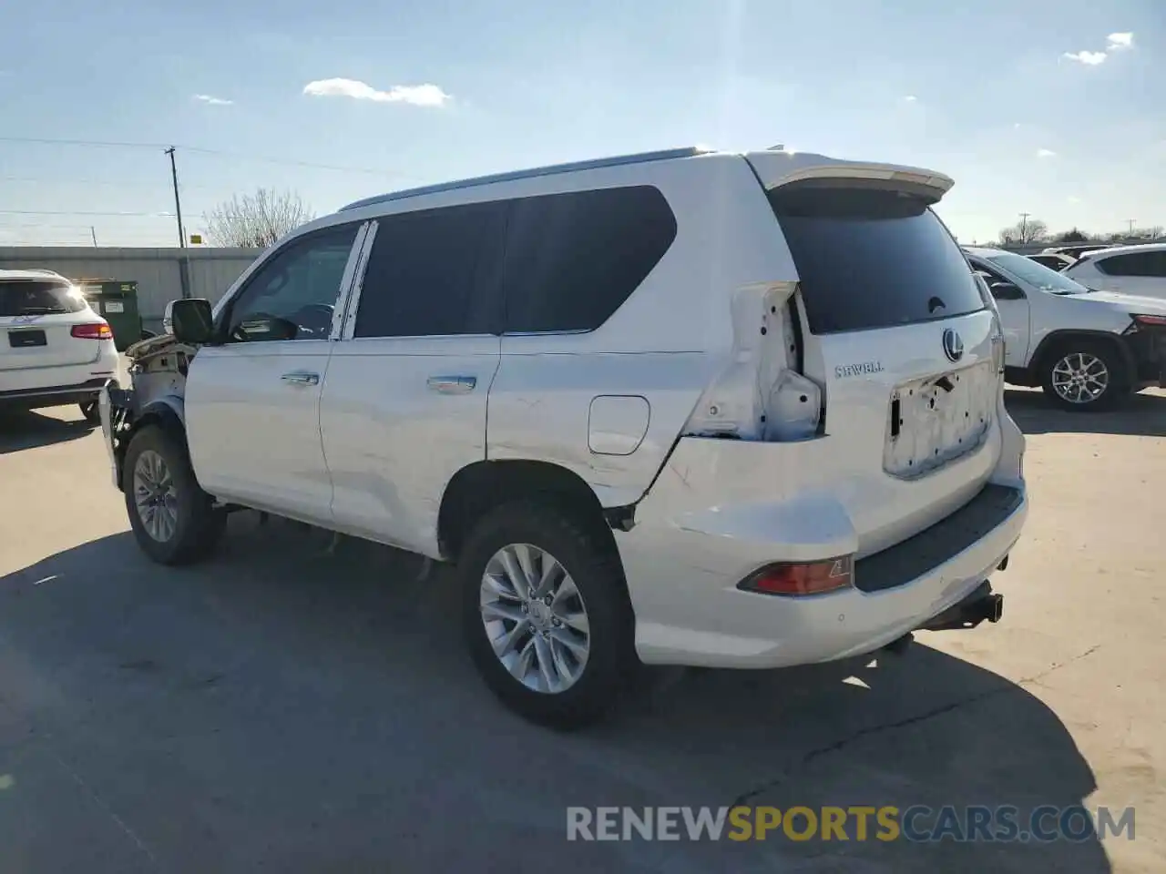 2 Фотография поврежденного автомобиля JTJAM7BXXM5274579 LEXUS GX 2021