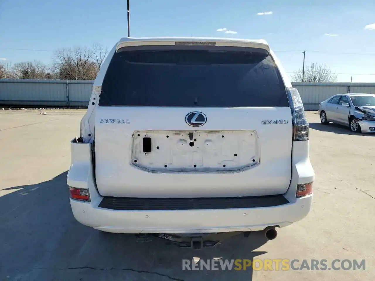 6 Фотография поврежденного автомобиля JTJAM7BXXM5274579 LEXUS GX 2021