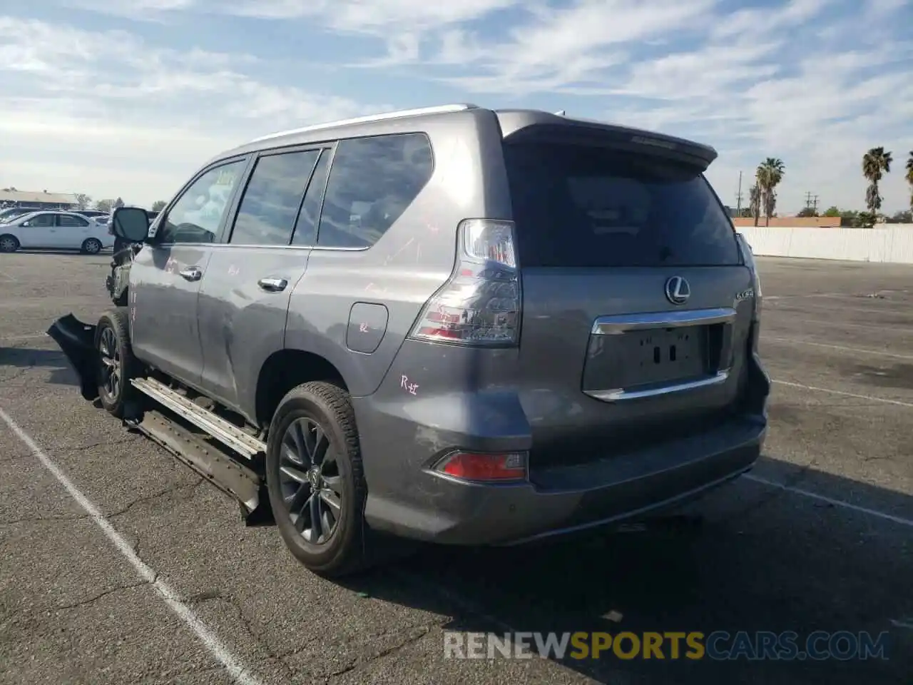 3 Photograph of a damaged car JTJAM7BXXM5277546 LEXUS GX 2021