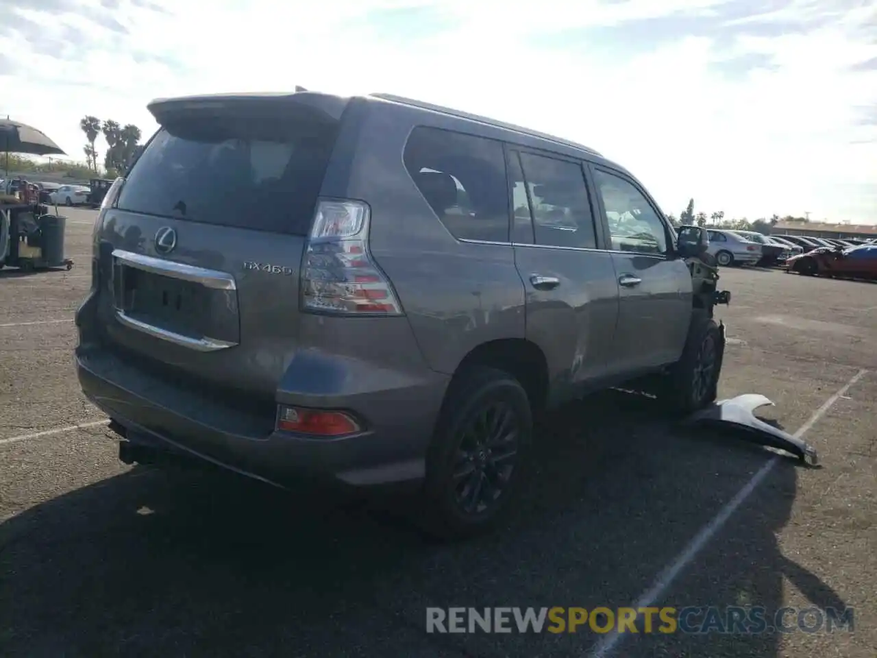 4 Photograph of a damaged car JTJAM7BXXM5277546 LEXUS GX 2021