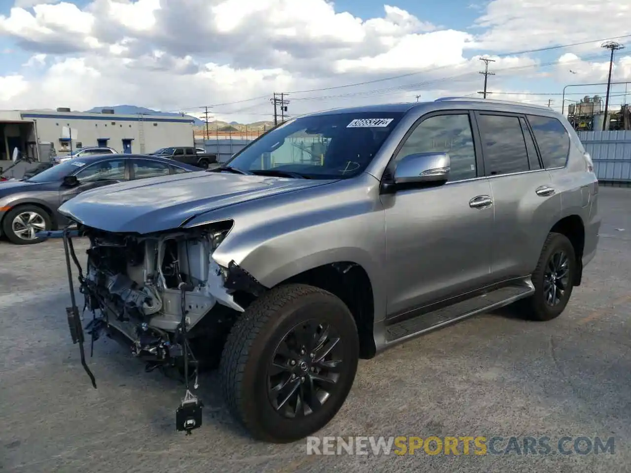 2 Photograph of a damaged car JTJAM7BXXM5284965 LEXUS GX 2021