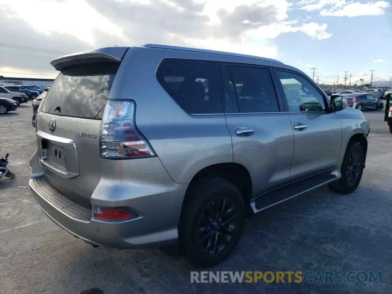 4 Фотография поврежденного автомобиля JTJAM7BXXM5284965 LEXUS GX 2021