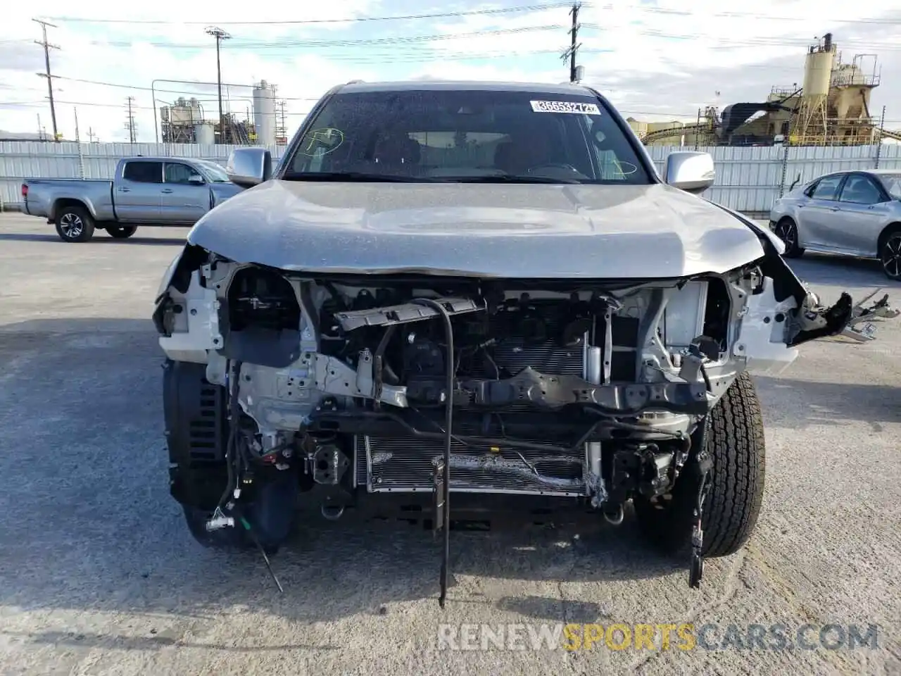 9 Photograph of a damaged car JTJAM7BXXM5284965 LEXUS GX 2021