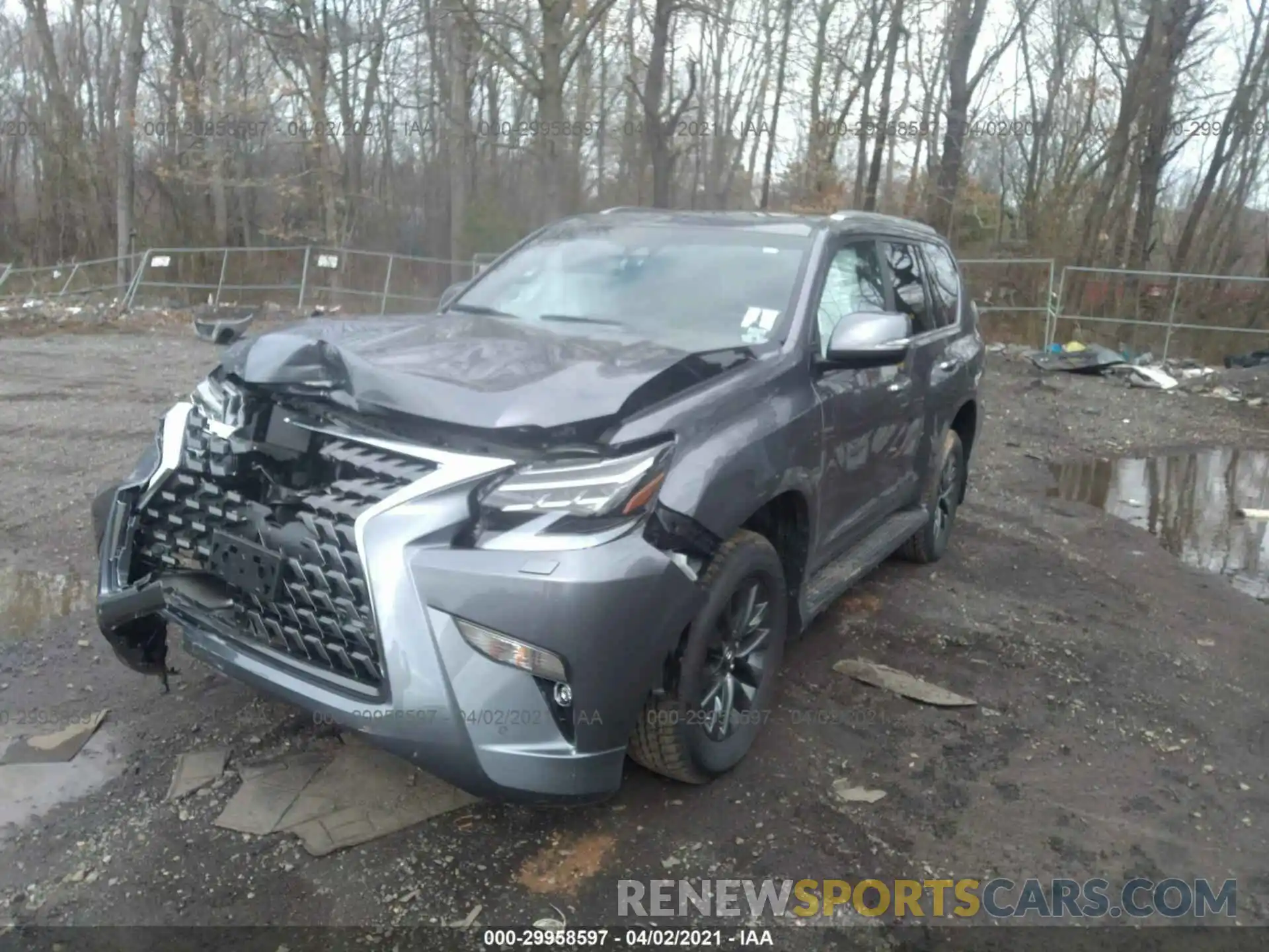 2 Photograph of a damaged car JTJAM7BXXM5286893 LEXUS GX 2021