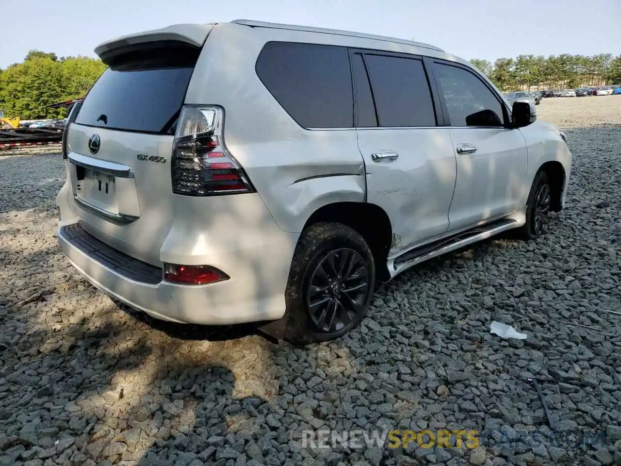 4 Photograph of a damaged car JTJAM7BXXM5288773 LEXUS GX 2021