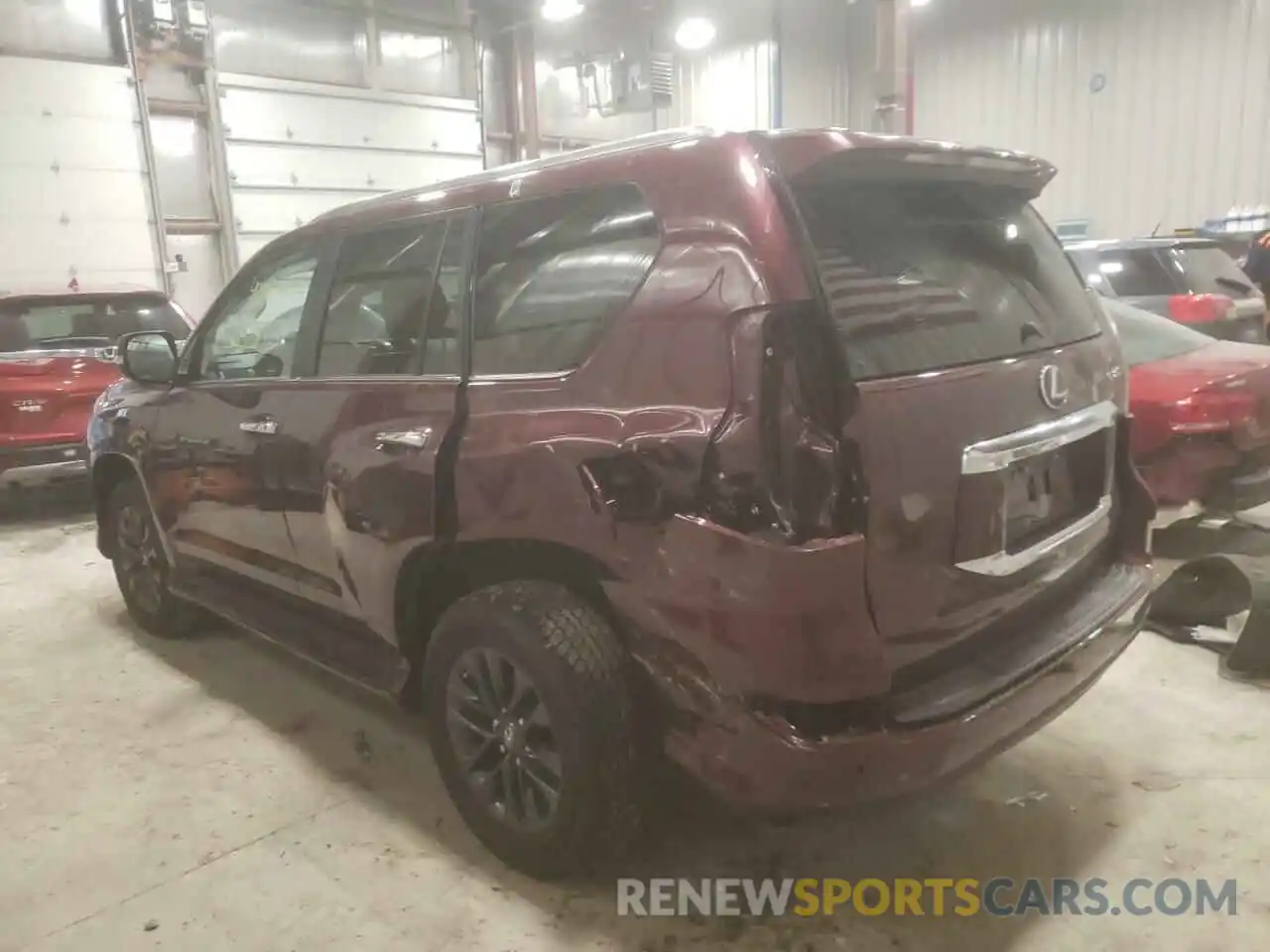 3 Photograph of a damaged car JTJAM7BXXM5293634 LEXUS GX 2021