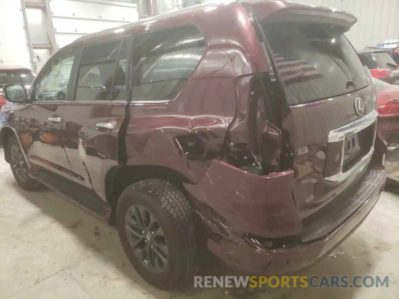 9 Photograph of a damaged car JTJAM7BXXM5293634 LEXUS GX 2021