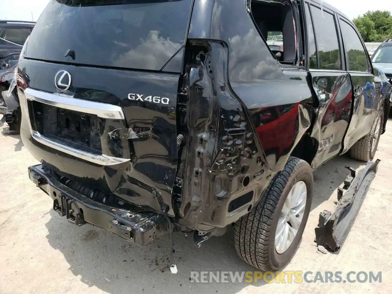 9 Photograph of a damaged car JTJAM7BXXM5297974 LEXUS GX 2021