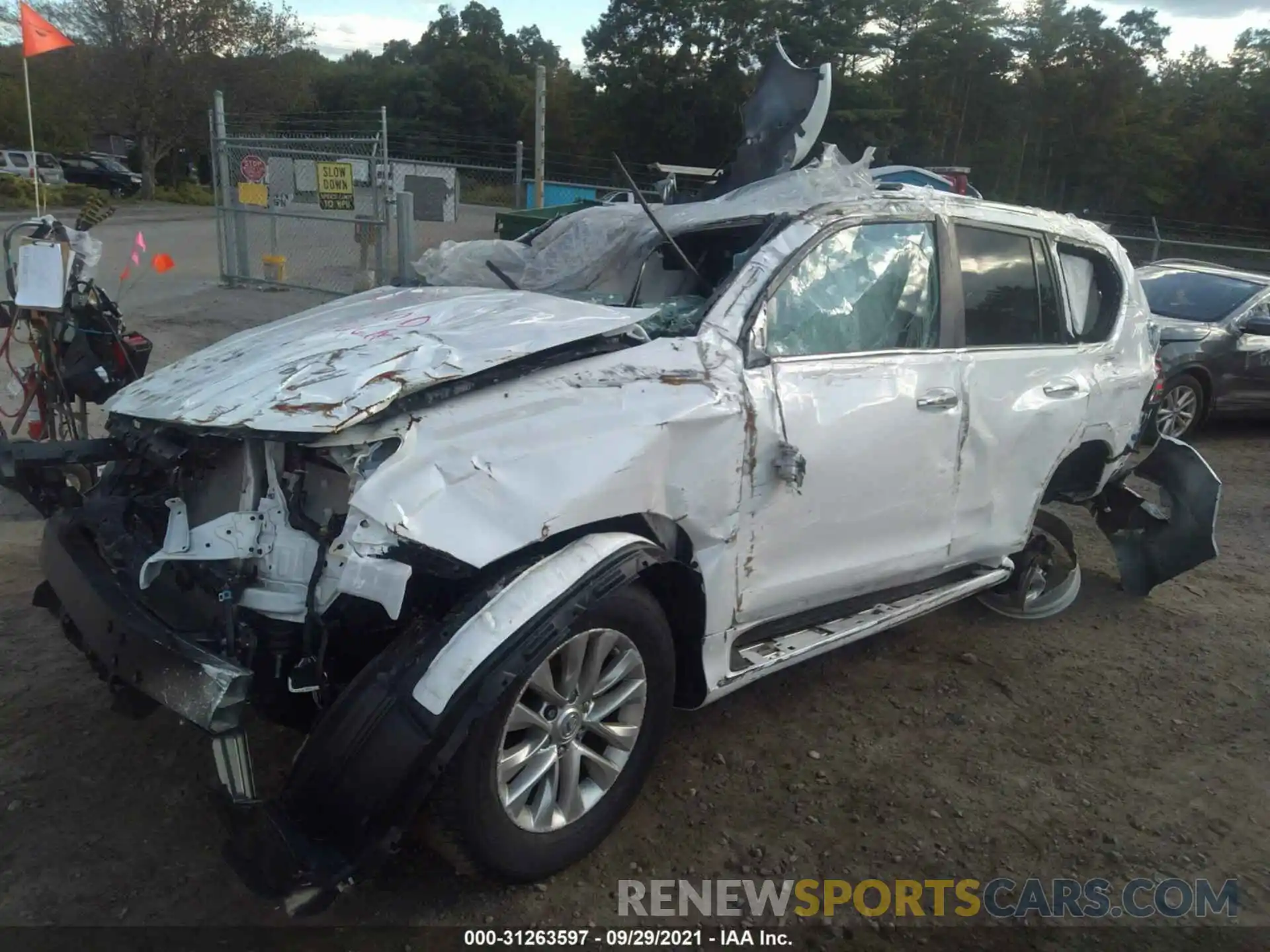 2 Photograph of a damaged car JTJBM7BX5M5284974 LEXUS GX 2021