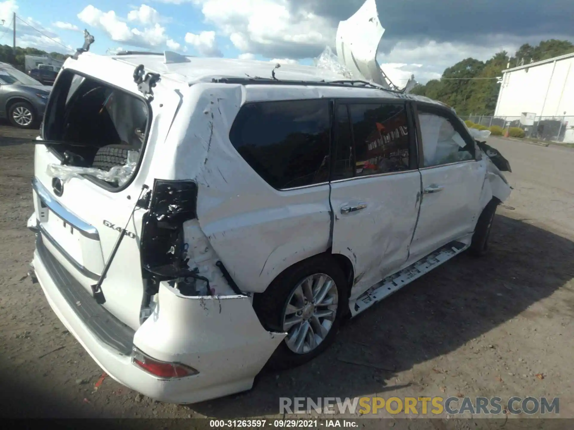 4 Photograph of a damaged car JTJBM7BX5M5284974 LEXUS GX 2021