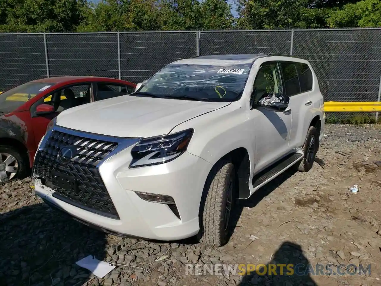 2 Photograph of a damaged car JTJBM7BX5M5302700 LEXUS GX 2021