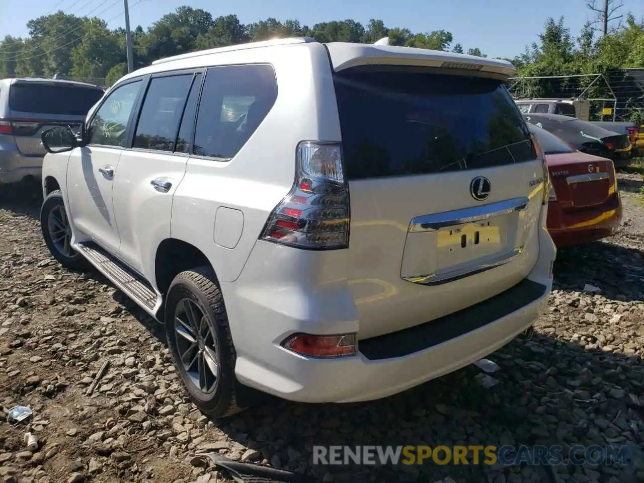 3 Photograph of a damaged car JTJBM7BX5M5302700 LEXUS GX 2021