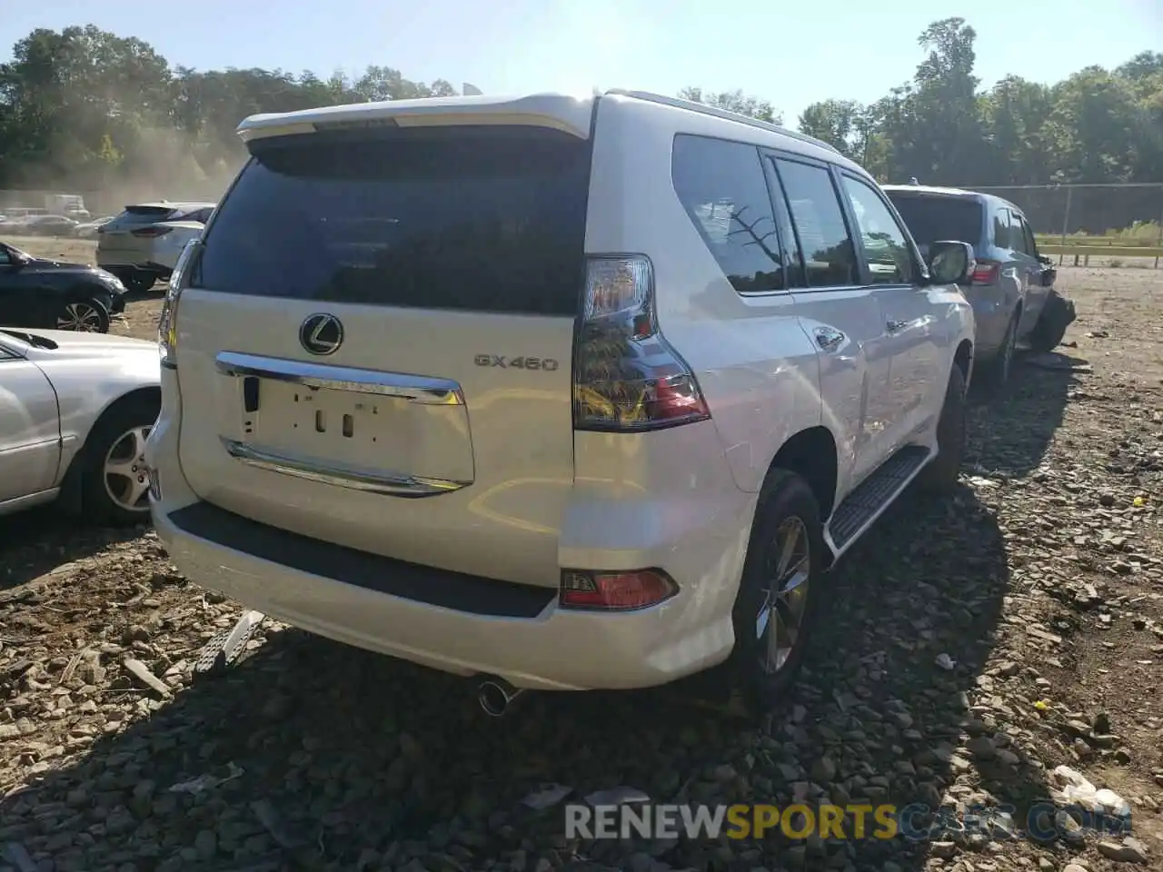 4 Photograph of a damaged car JTJBM7BX5M5302700 LEXUS GX 2021