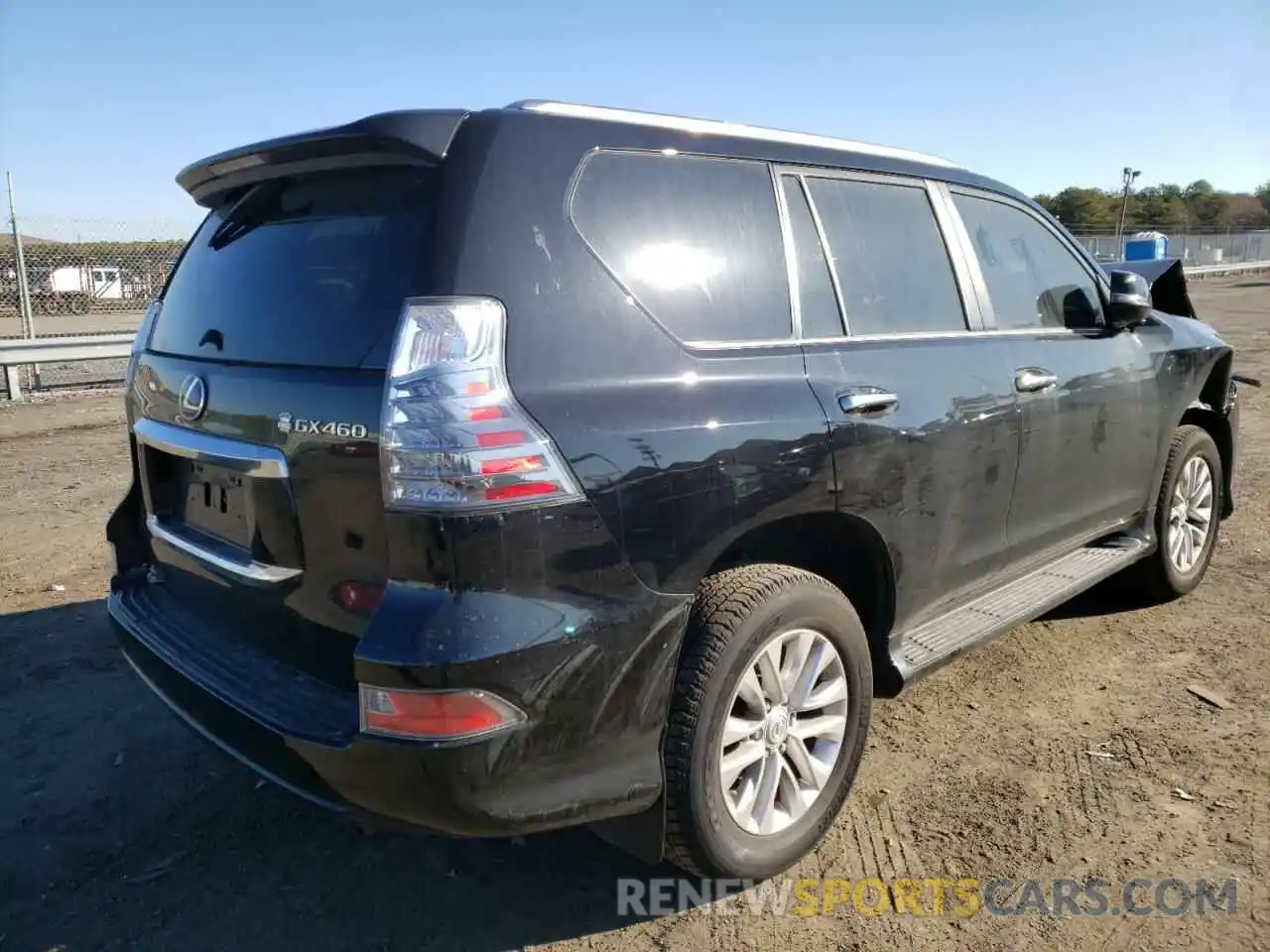 4 Фотография поврежденного автомобиля JTJBM7BX7M5289433 LEXUS GX 2021