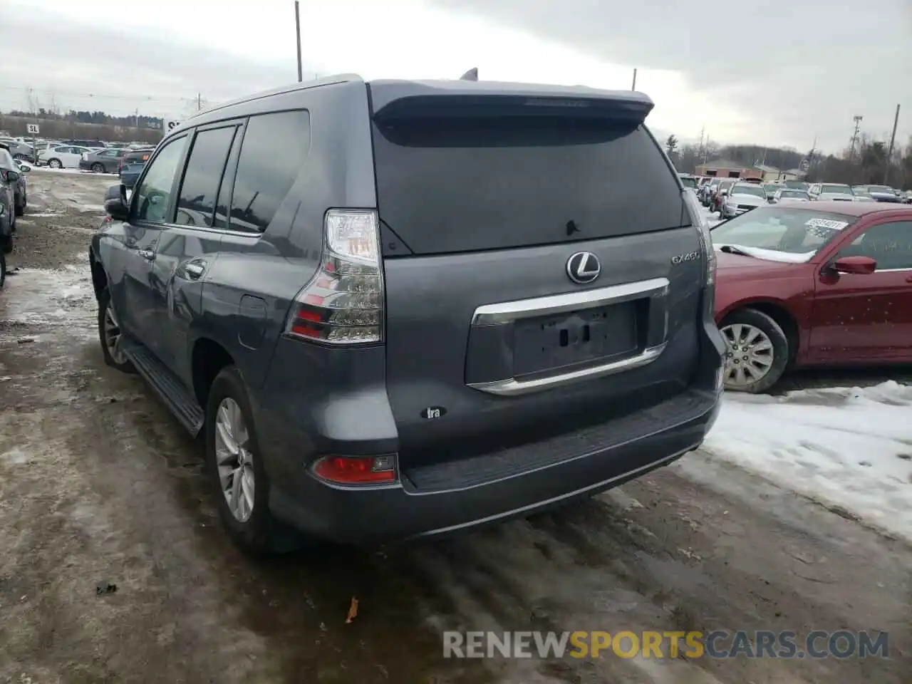 3 Фотография поврежденного автомобиля JTJBM7BX8M5273645 LEXUS GX 2021