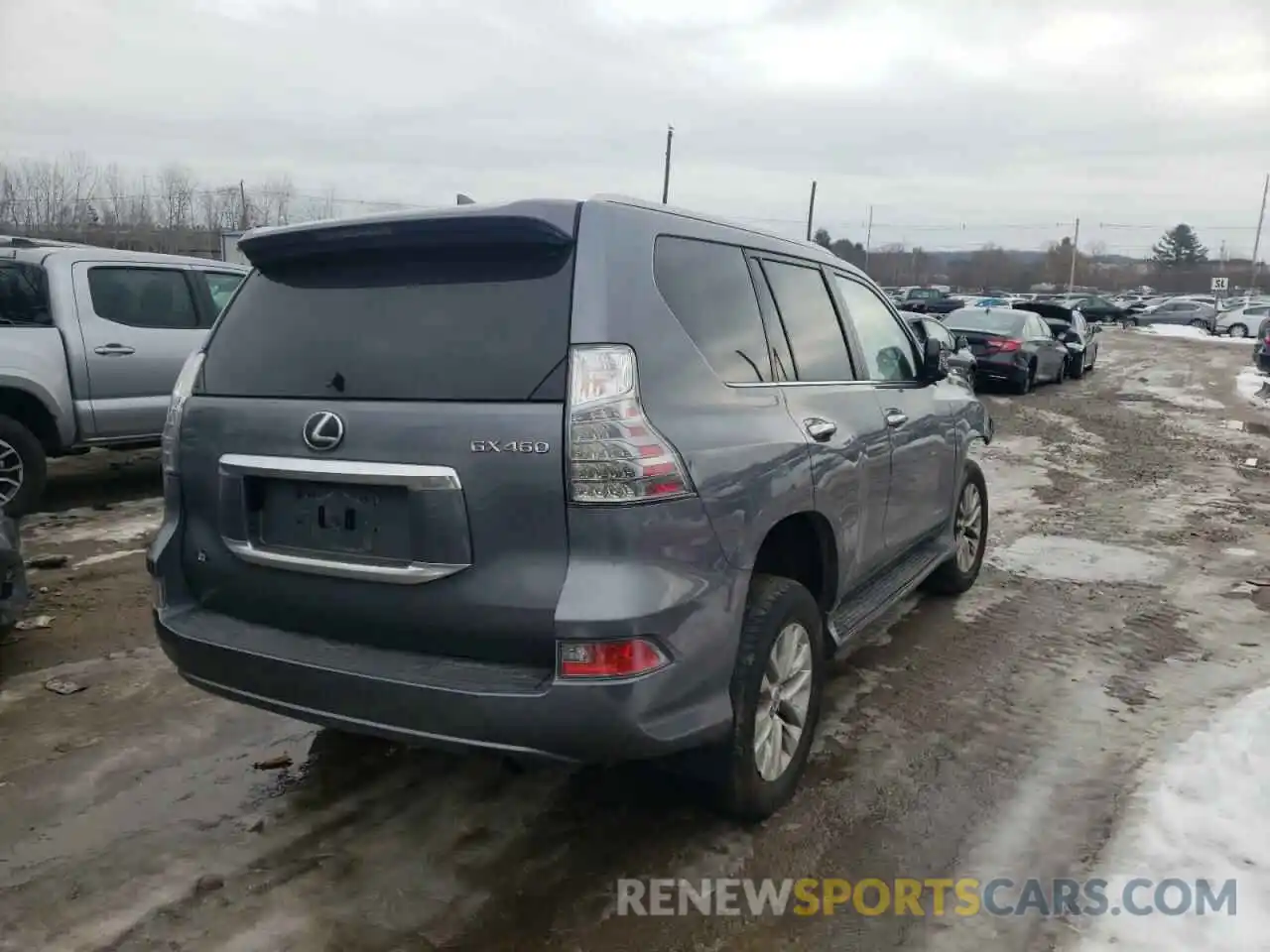 4 Фотография поврежденного автомобиля JTJBM7BX8M5273645 LEXUS GX 2021