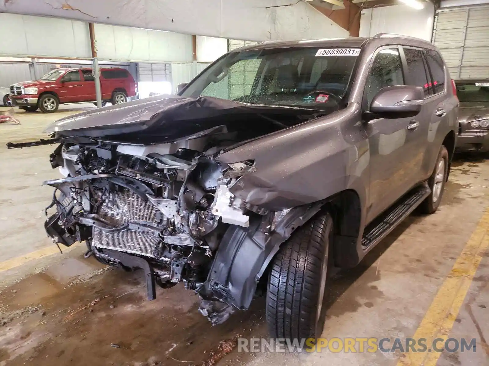 9 Photograph of a damaged car JTJBM7FX5A5007151 LEXUS GX 2021